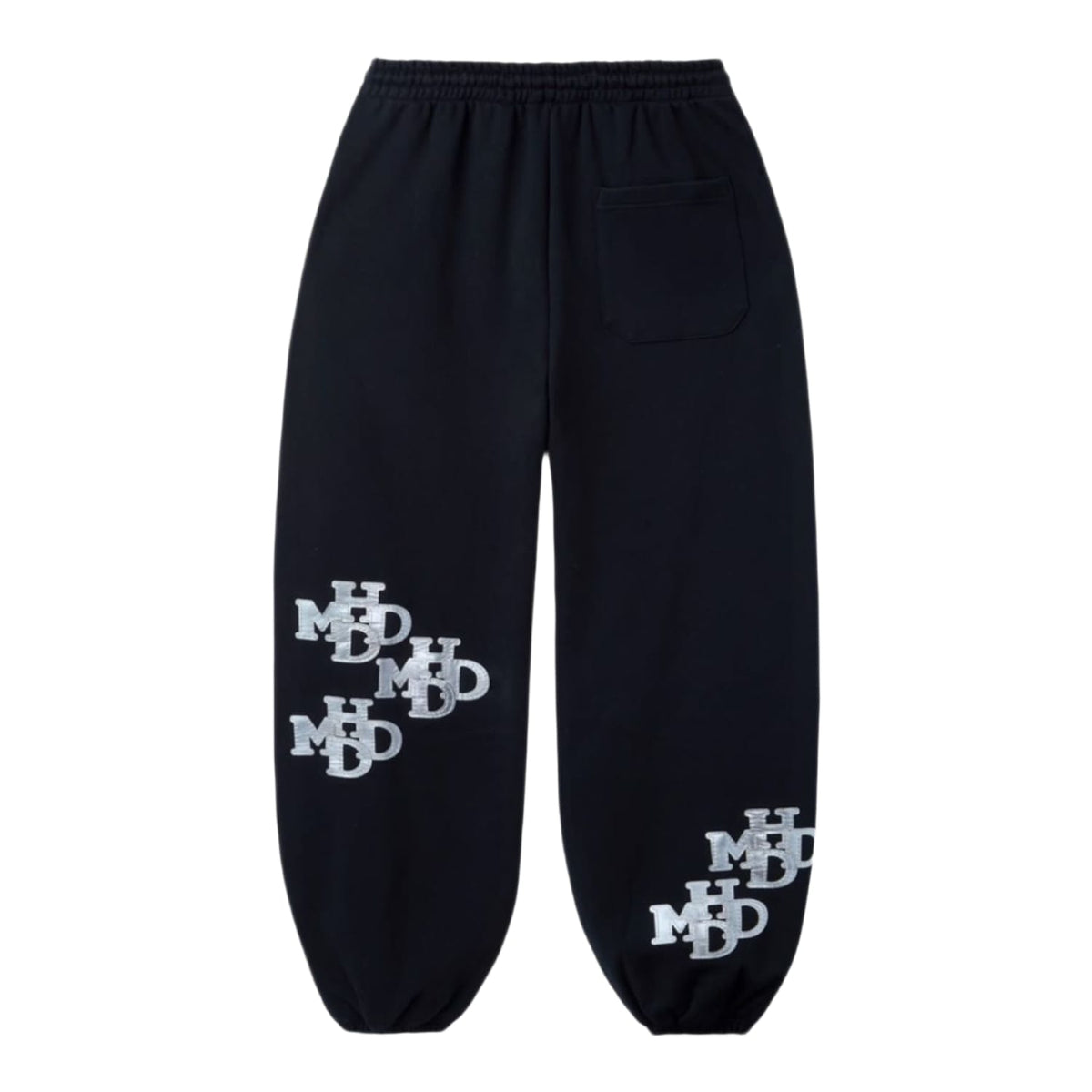Happy Memories Don't Die HMDD Scrunch Patch Sweatpants Black