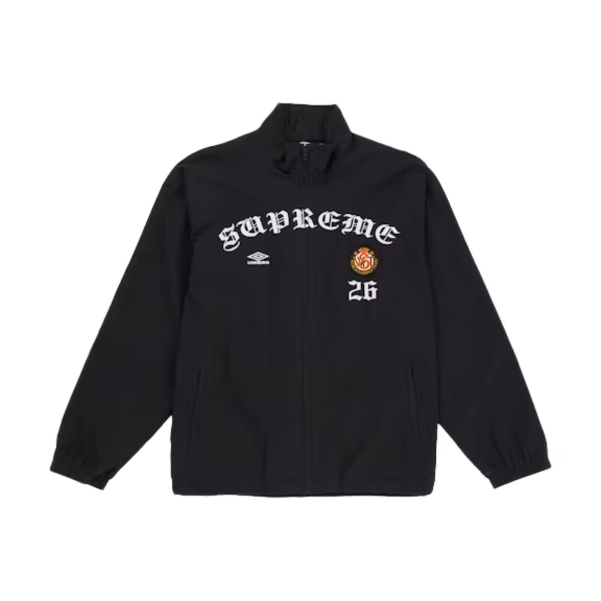 Supreme Umbro Cotton Ripstop Track Jacket Black