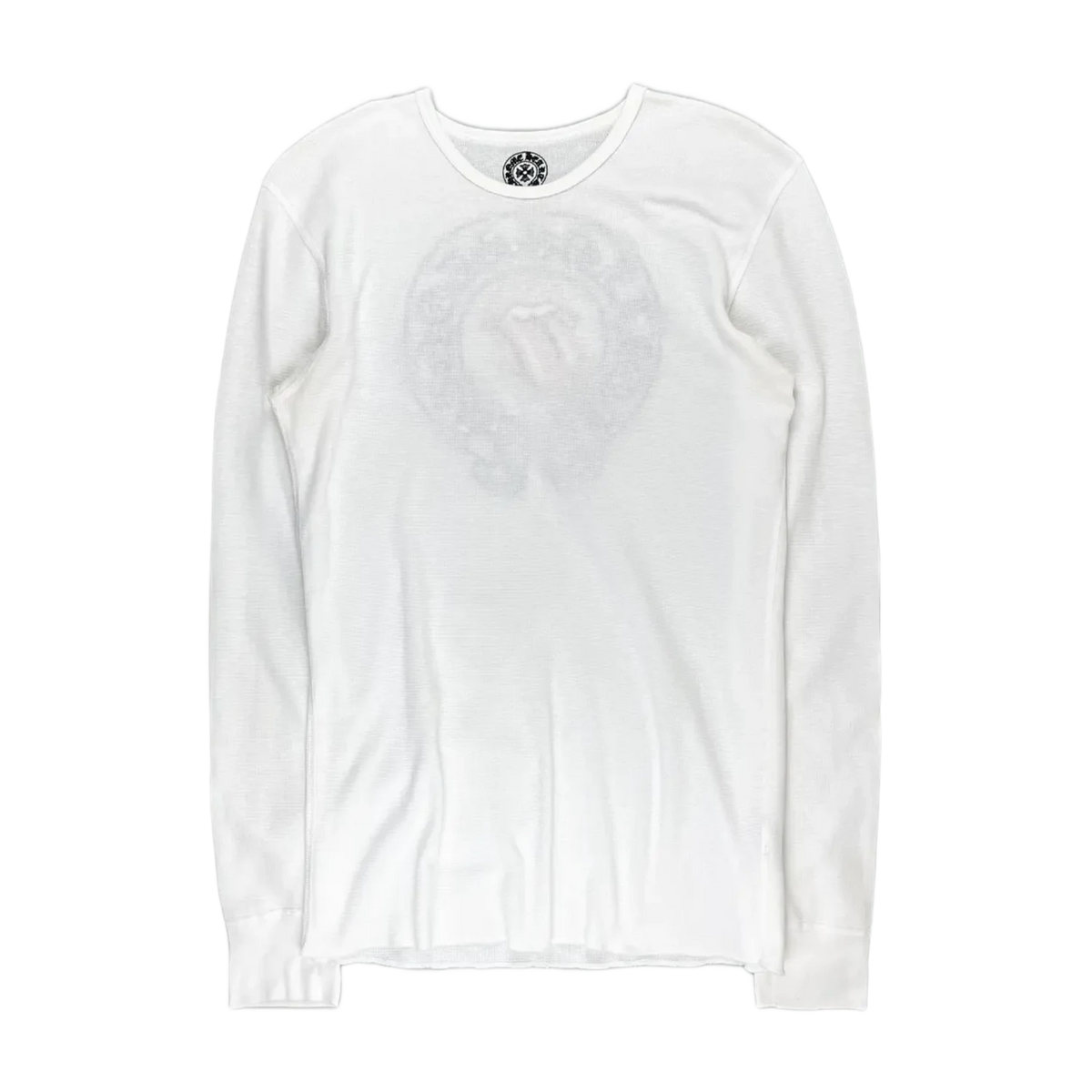 Chrome Hearts Rolling Stones Thermal White