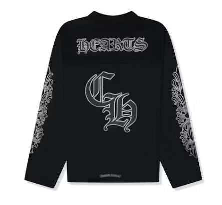 Chrome Hearts Stadium Mesh L/S Warm Up Jersey Black