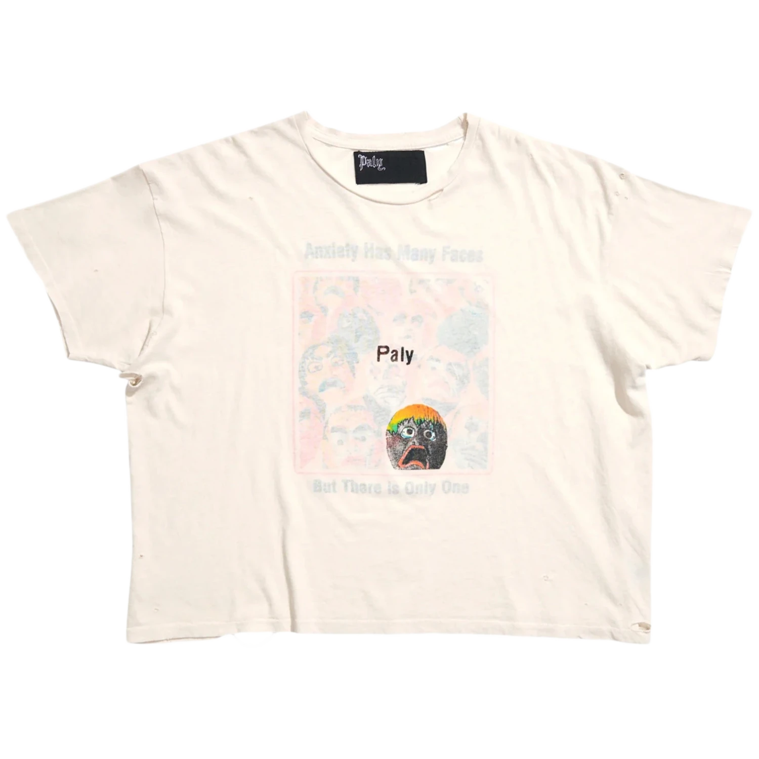 Paly Hollywood Anxiety Tee White