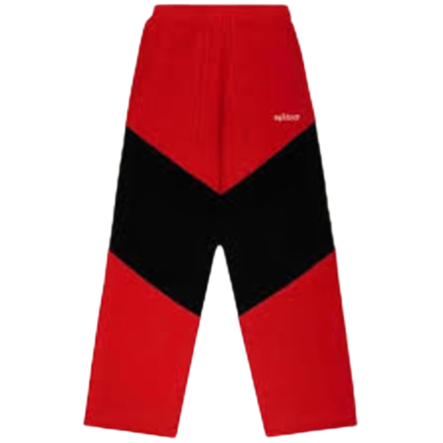 Sp5der Knit Track Sweatpants Red