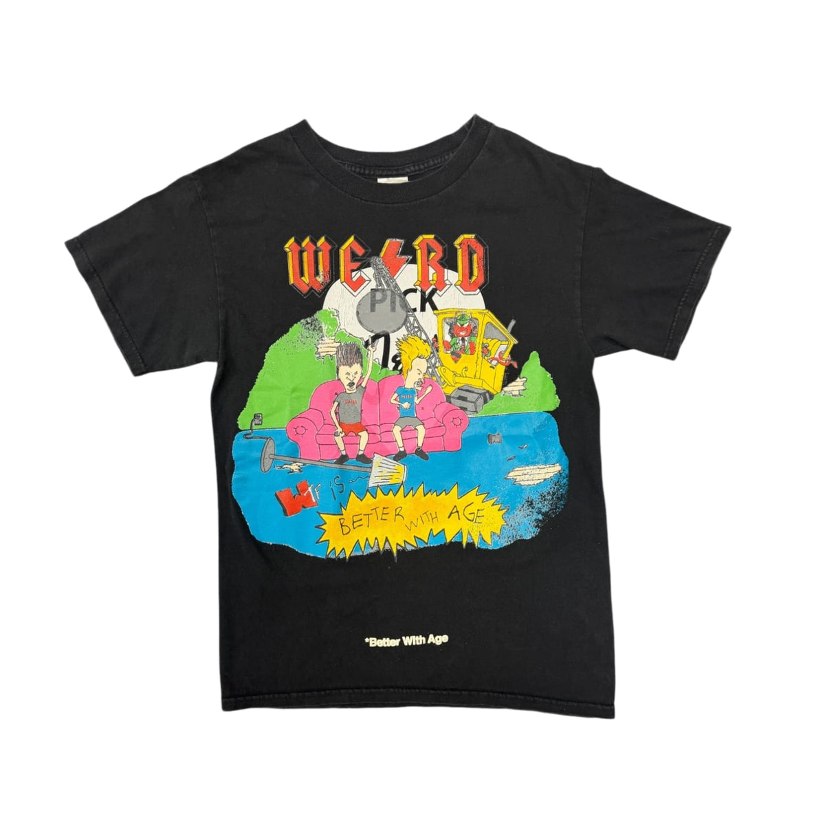 Better With Age Angus Tee Black
