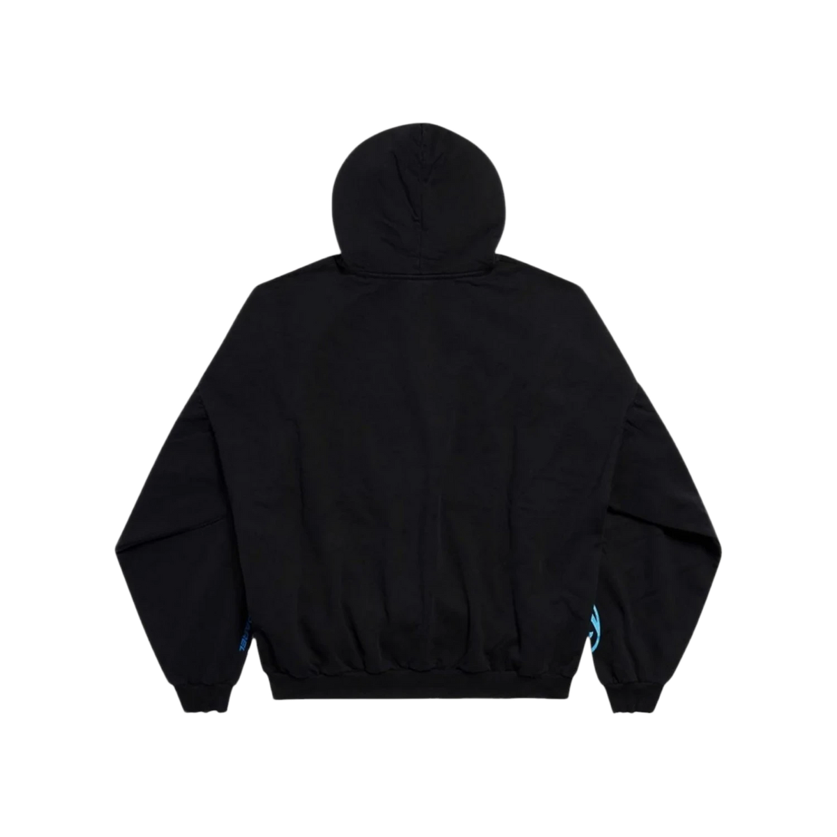 Balenciaga Surfer Logo Hoodie Black