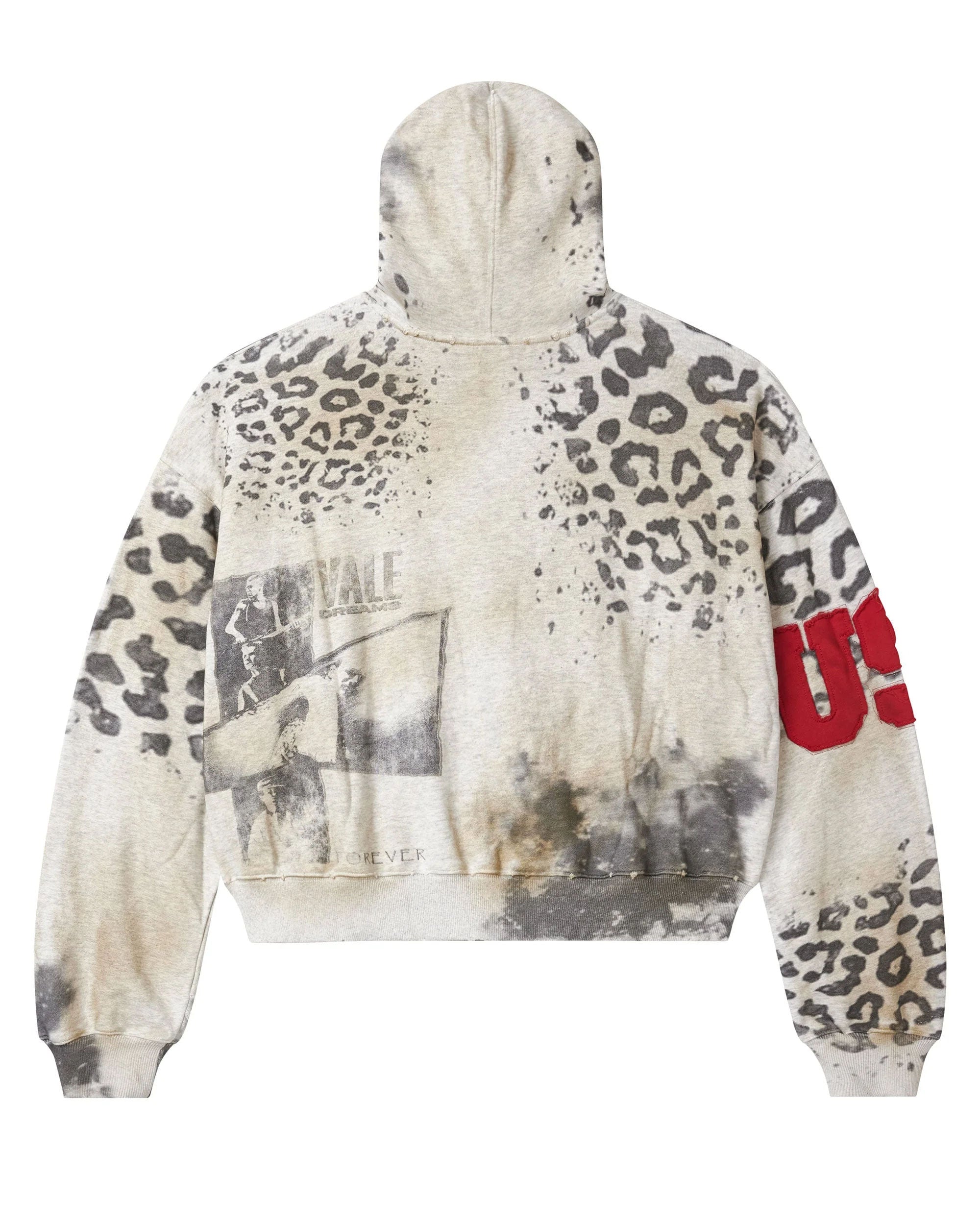 Vale Forever Cheetah Zip Up Hoodie