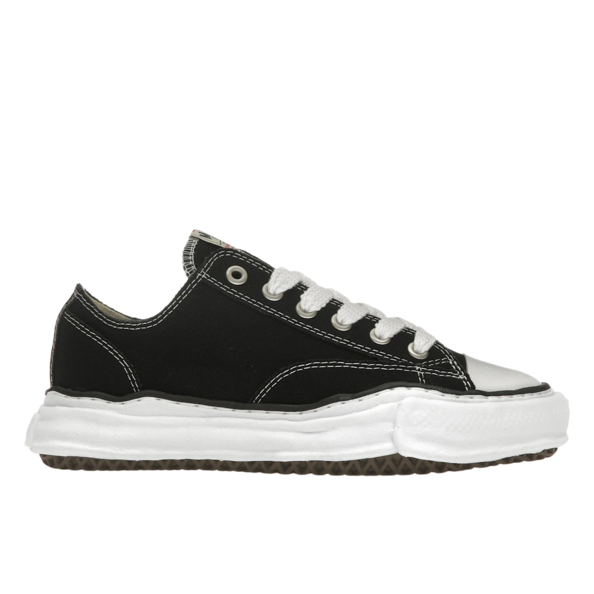 Maison Mihara Yasuhiro Peterson OG Sole Canvas Low Black