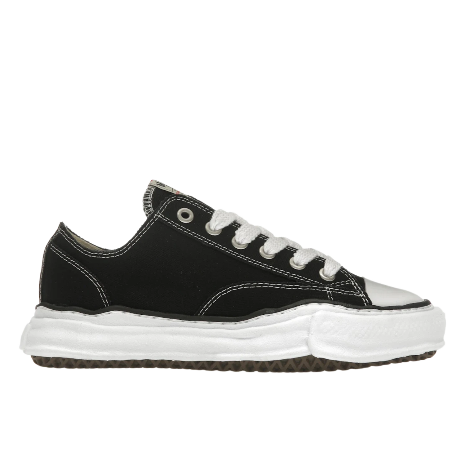 Maison Mihara Yasuhiro Peterson OG Sole Canvas Low Black