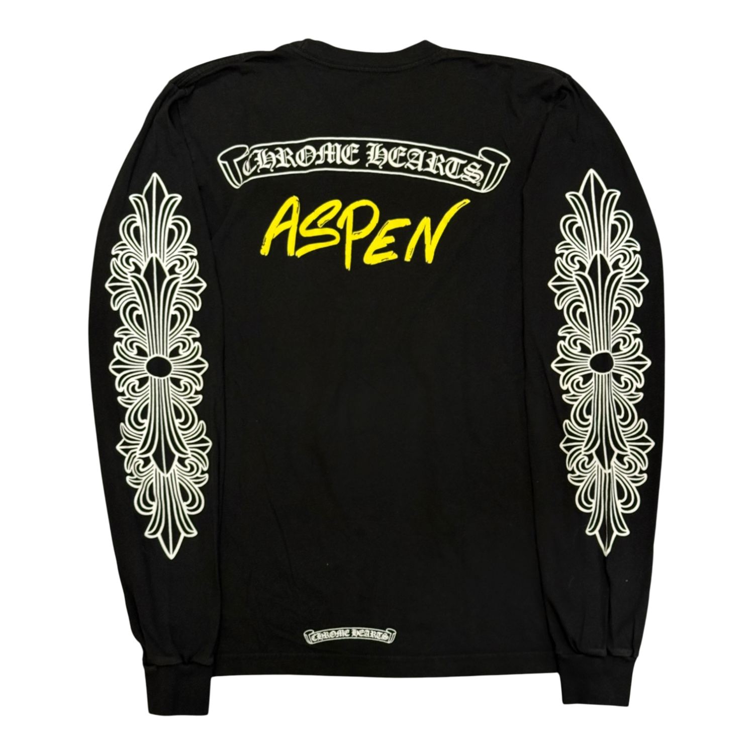 Chrome Hearts Matty Boy Aspen Floral L/S T-shirt Black