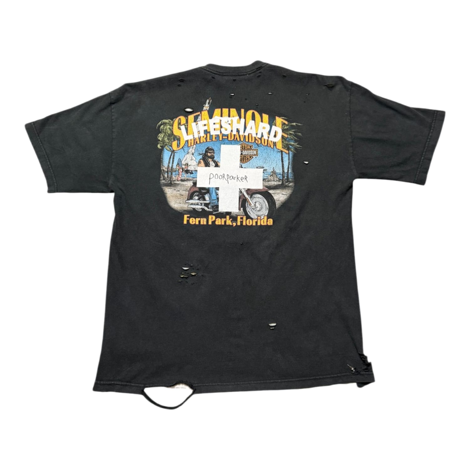 Poor Parker Vintage Jurassic Trailer Parker One Of One T-Shirt