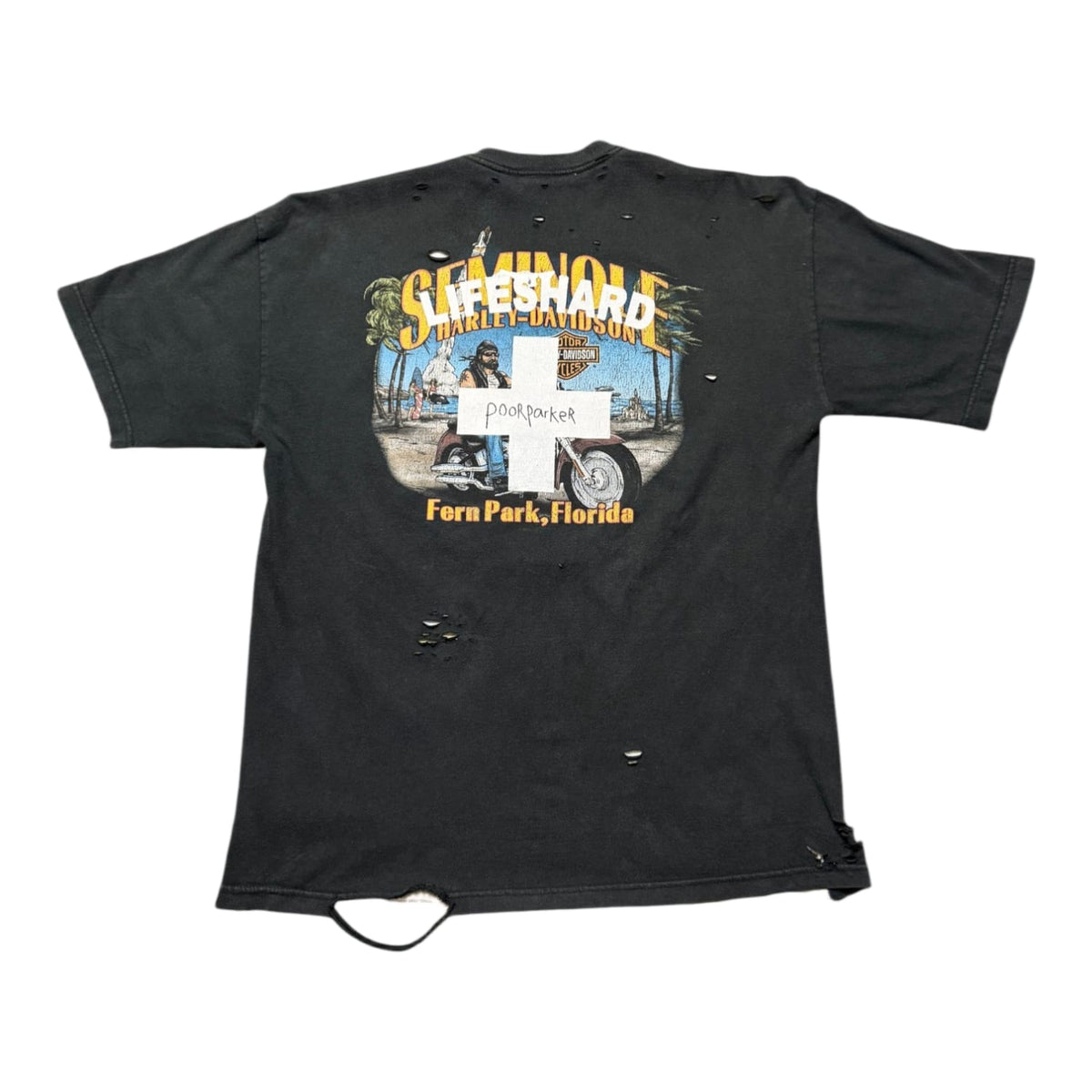 Poor Parker Vintage Jurassic Trailer Parker One Of One T-Shirt