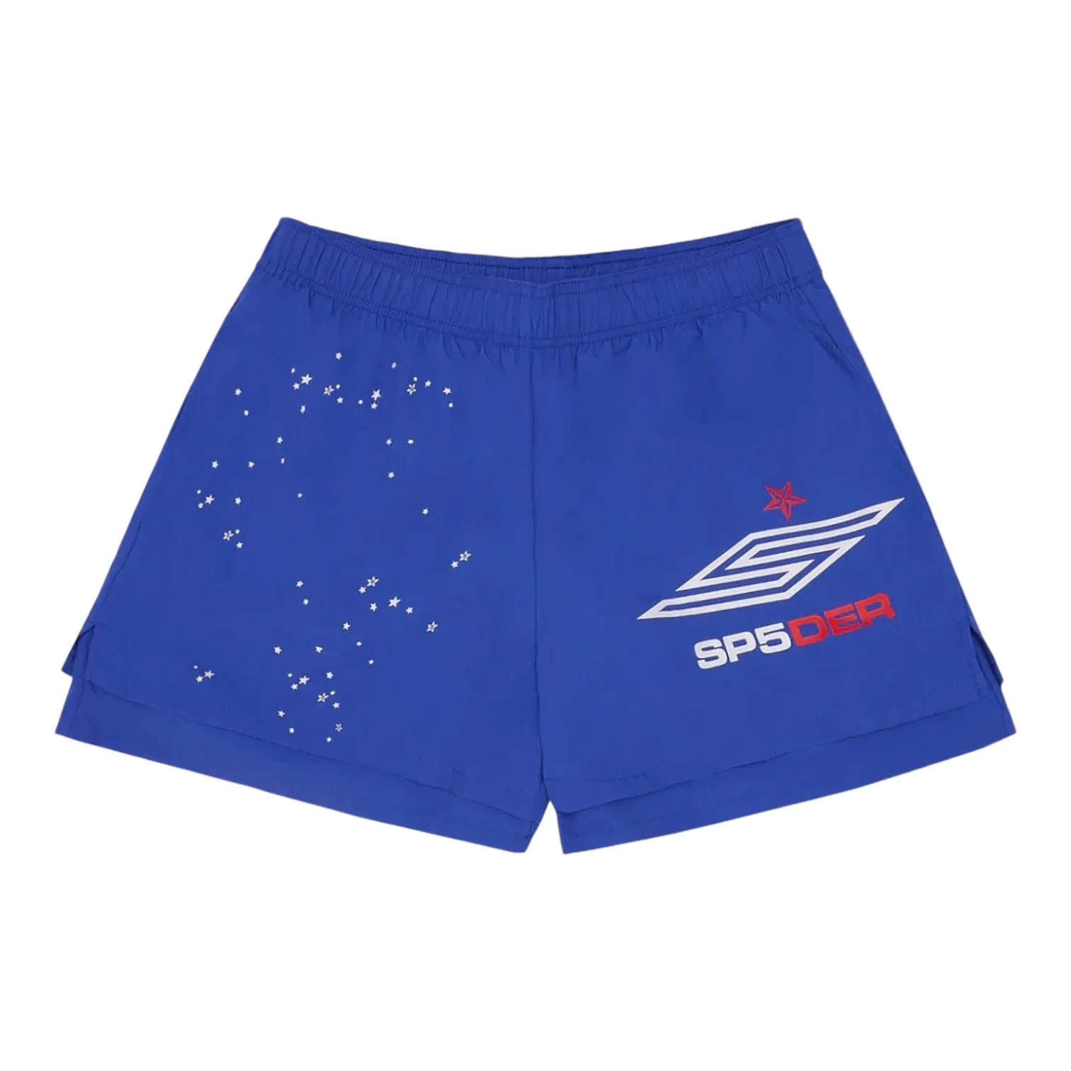 Sp5der Pro Double Layer Short Blue