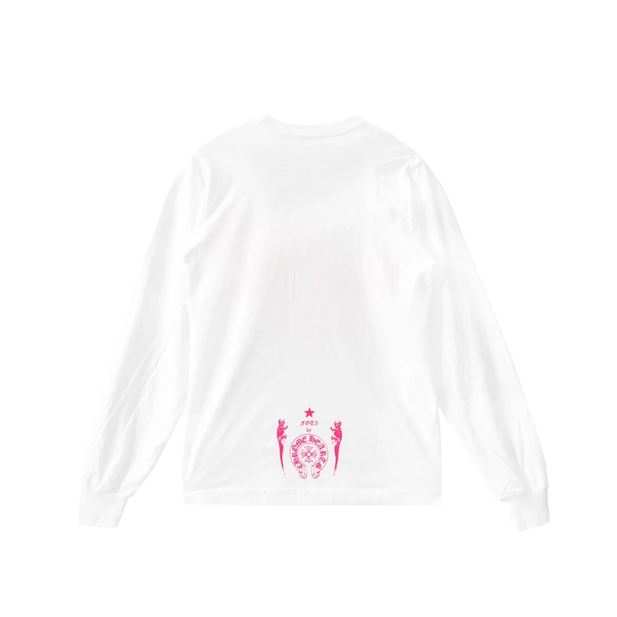 Chrome Hearts Foti Miss Lerlene L/S T-Shirt Pink White