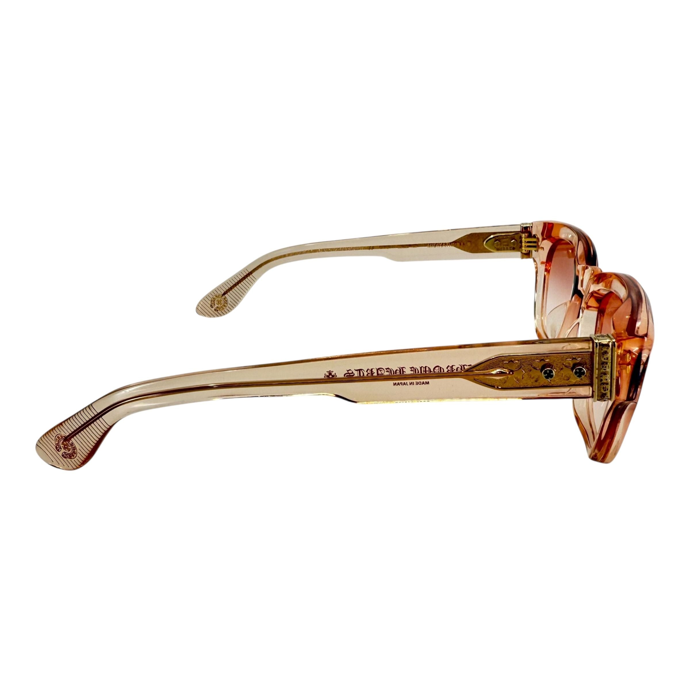 Chrome Hearts Midixathrill II Rose/18k Gold Plated Sunglasses
