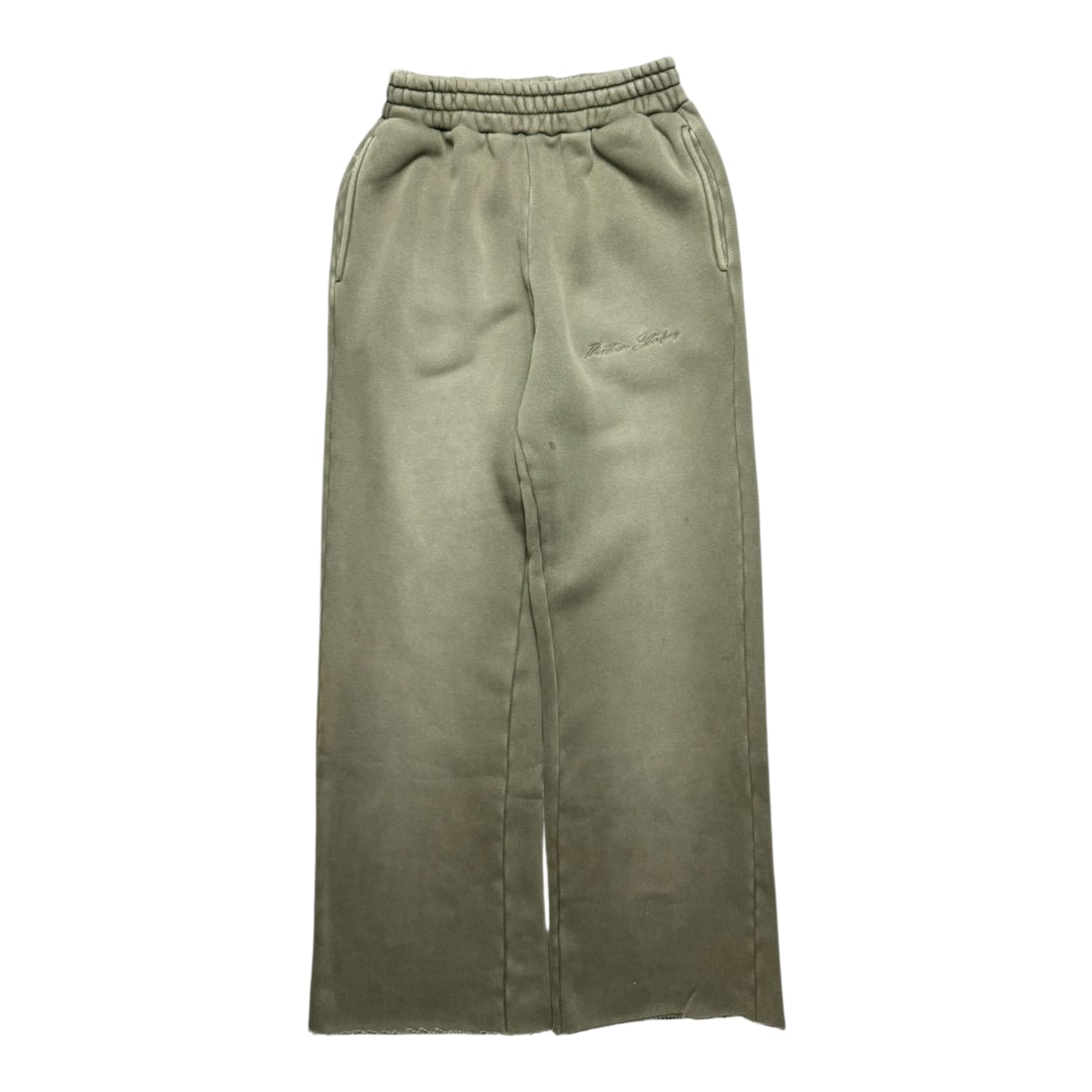 Thirteen Studios Faded Olive Sweatpants