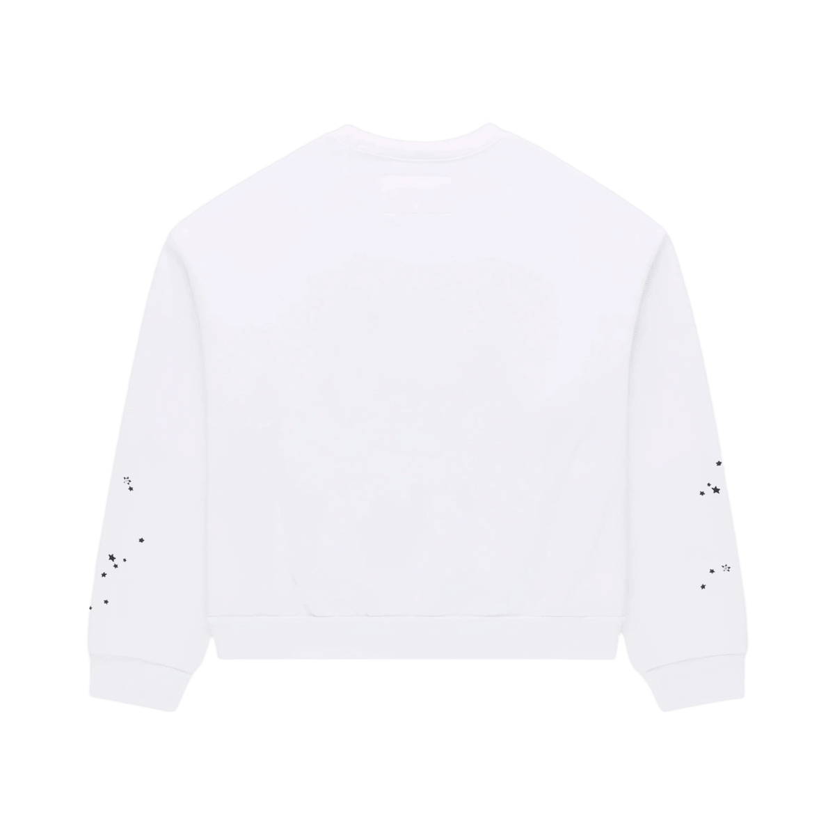 Sp5der Varsity Web Crewneck White