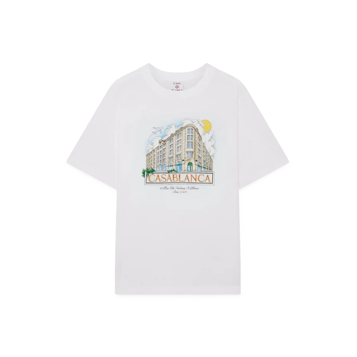 Casablanca Paris Store T-Shirt White