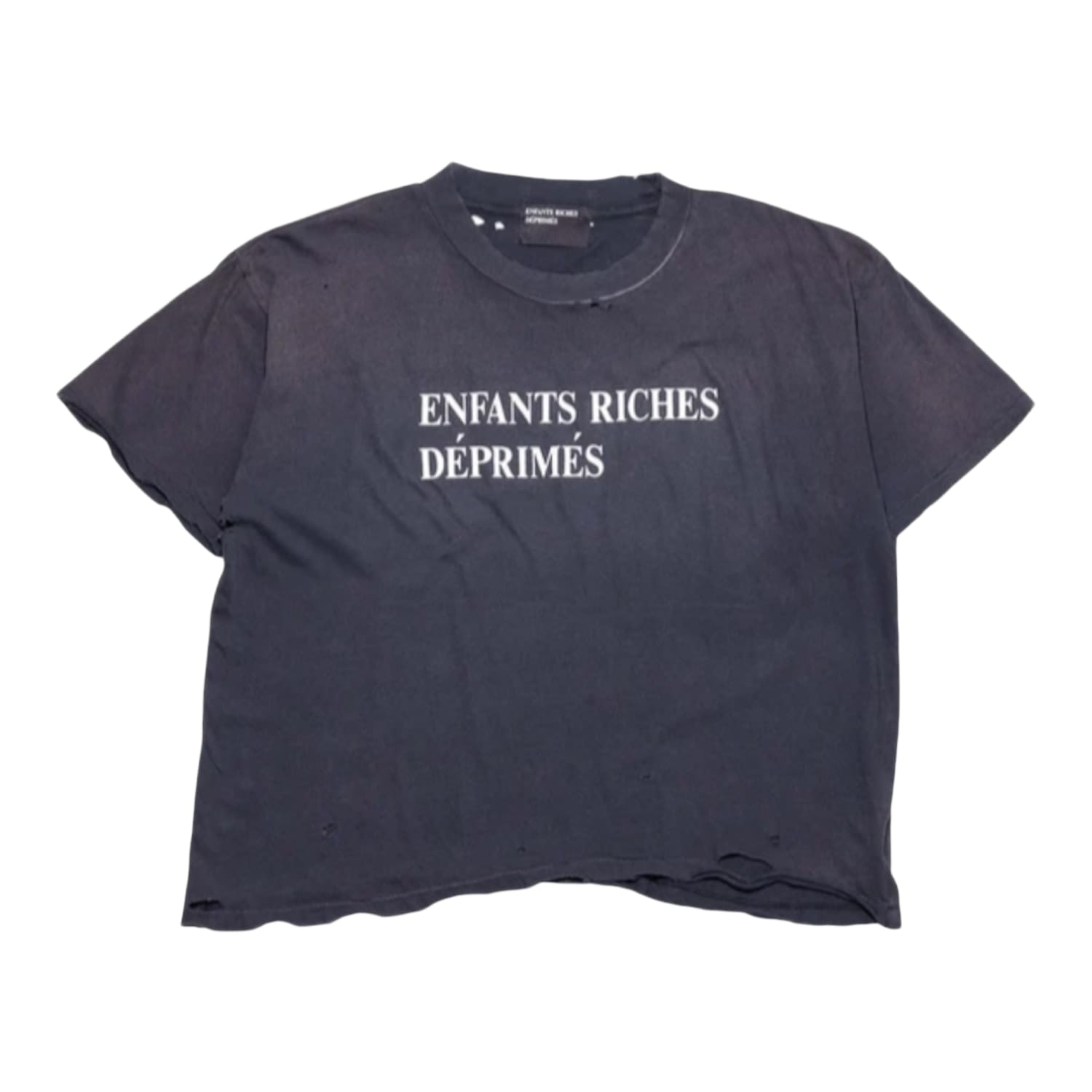 Enfants Riches Déprimés Classic Logo T-Shirt Washed Brown