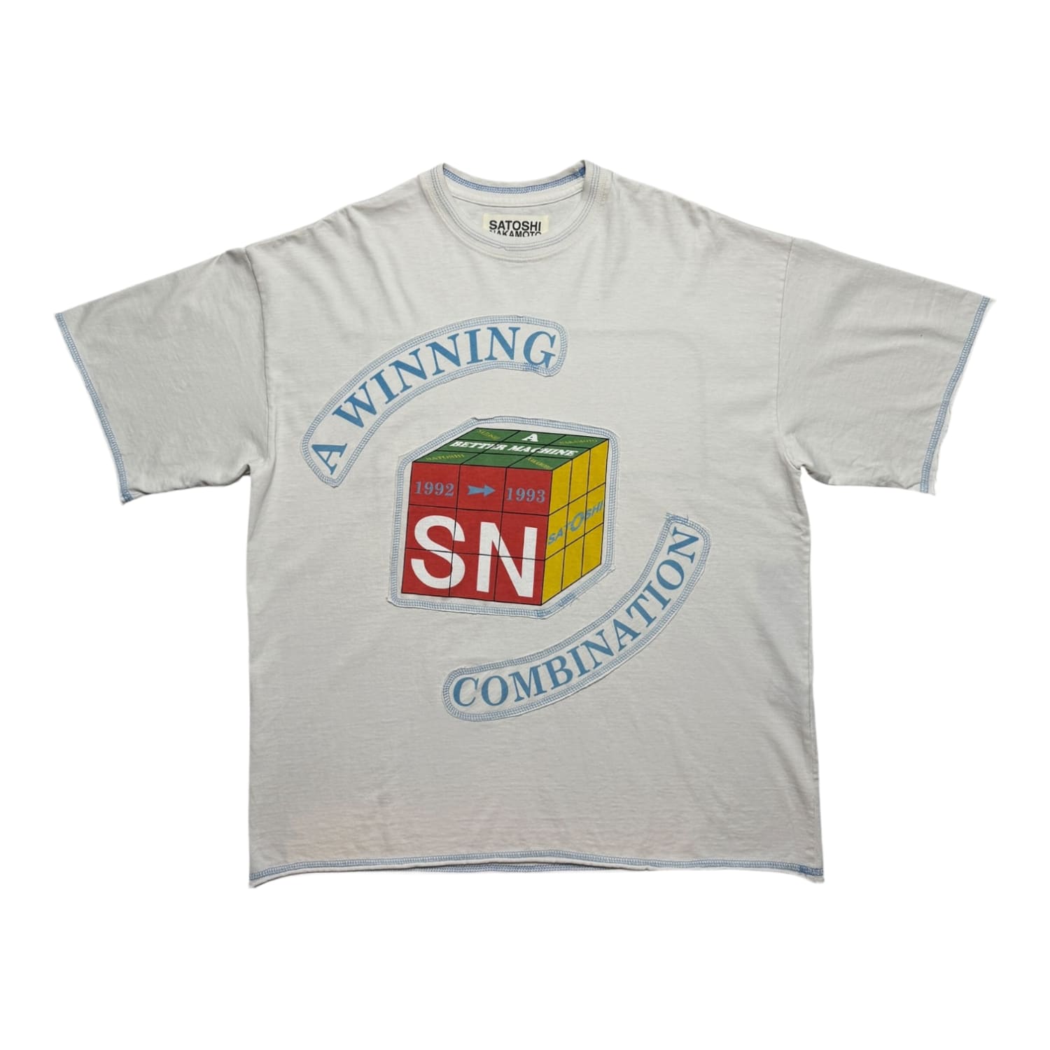Satoshi Nakamoto Rubik's Cube T-Shirt
