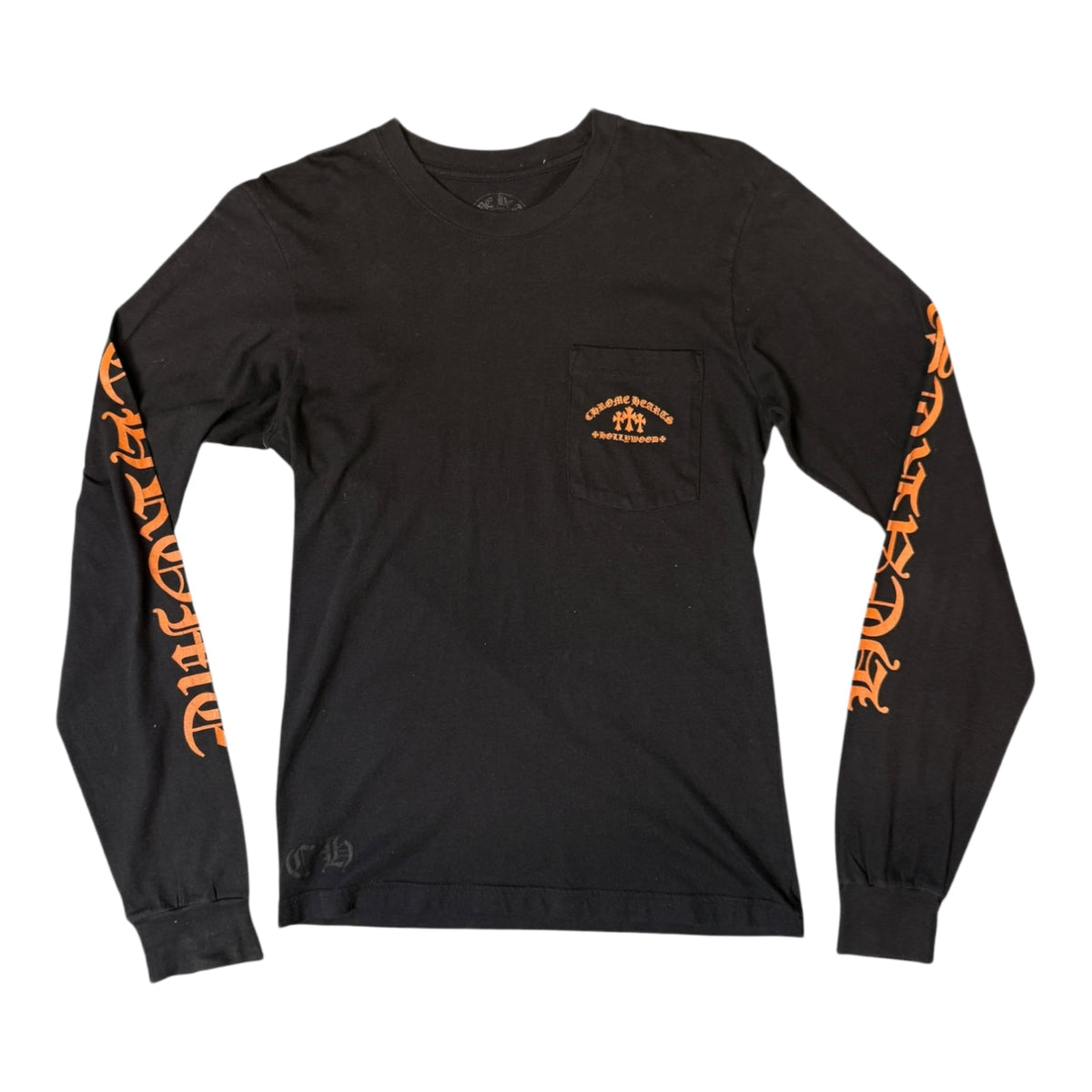 Chrome Hearts King Taco L/S T-Shirt Orange/Black