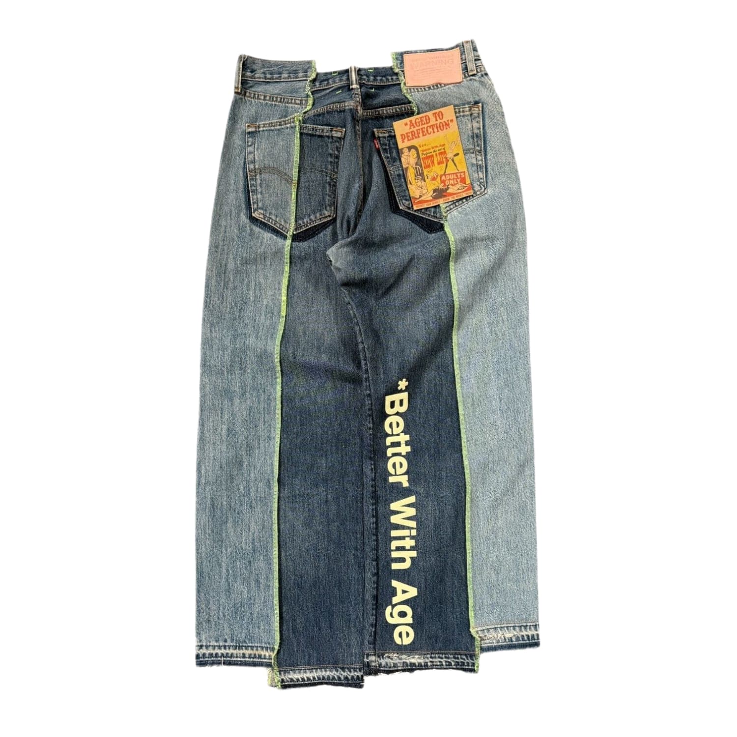 Better With Age Altar Reconstructed Denim Multi #3