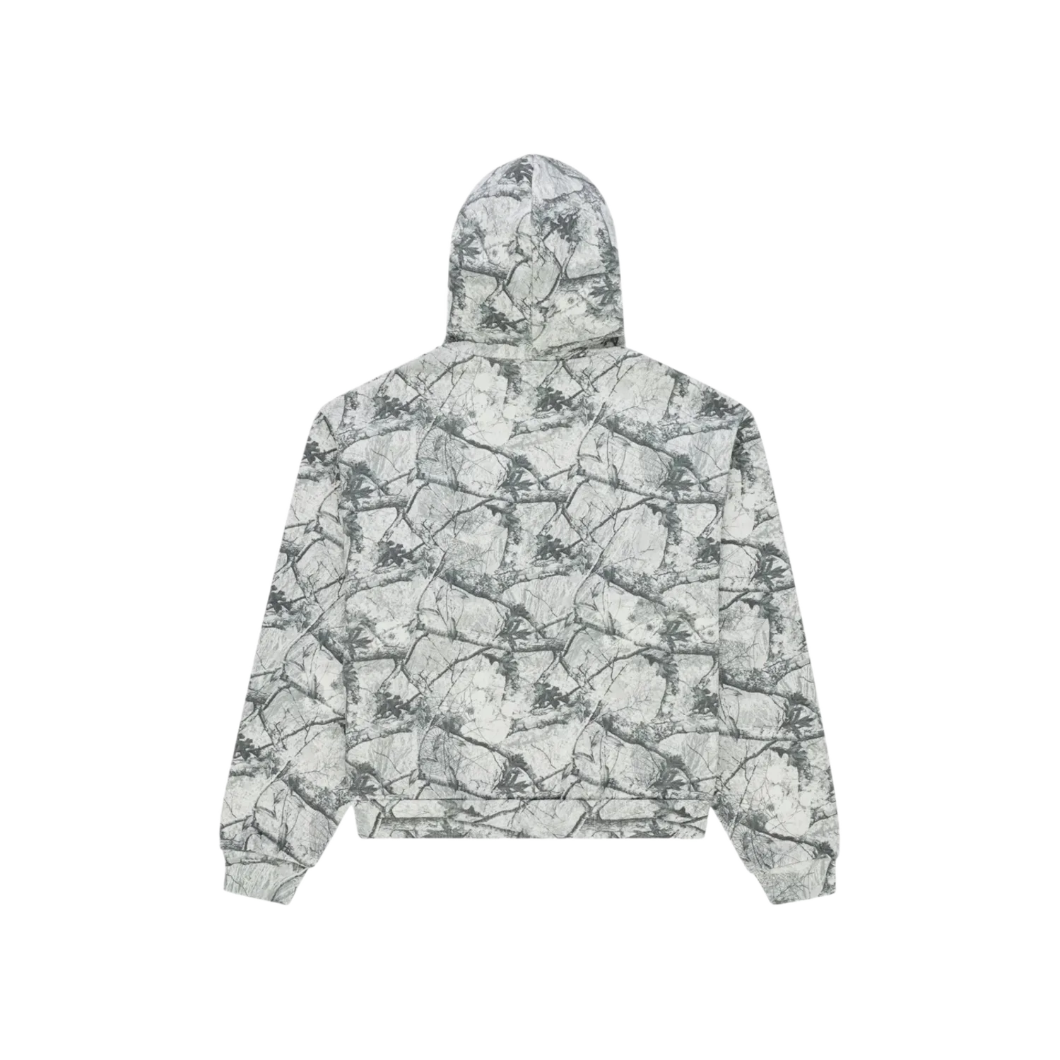 Sp5der Real Tree OG Web V2 Zip Hoodie White Camo