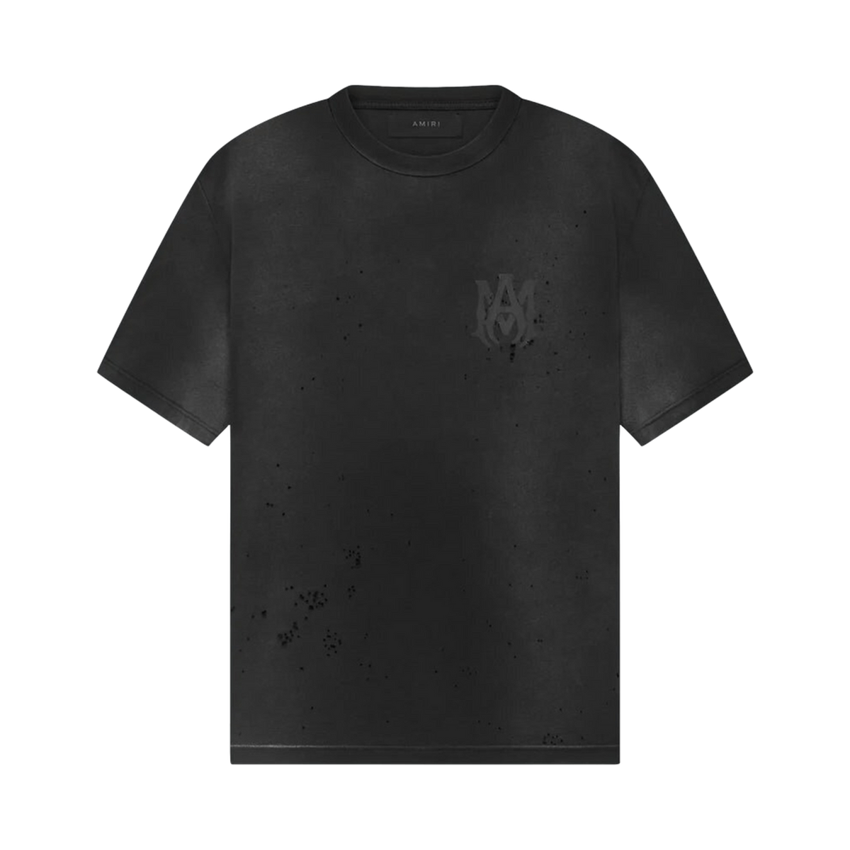 Amiri MA Core Logo Shotgun T-Shirt Faded Black