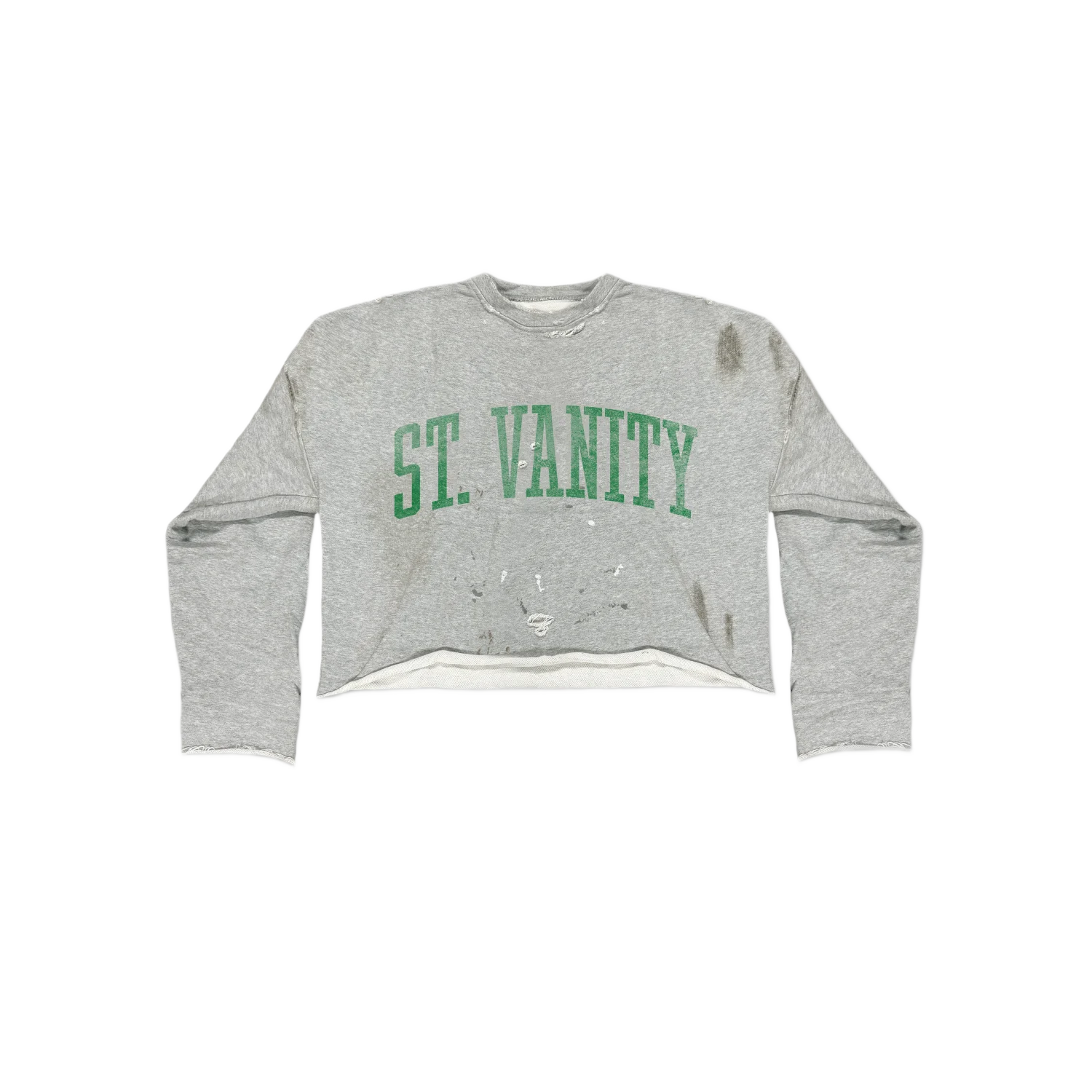 Saint Vanity Gators Crewneck Grey