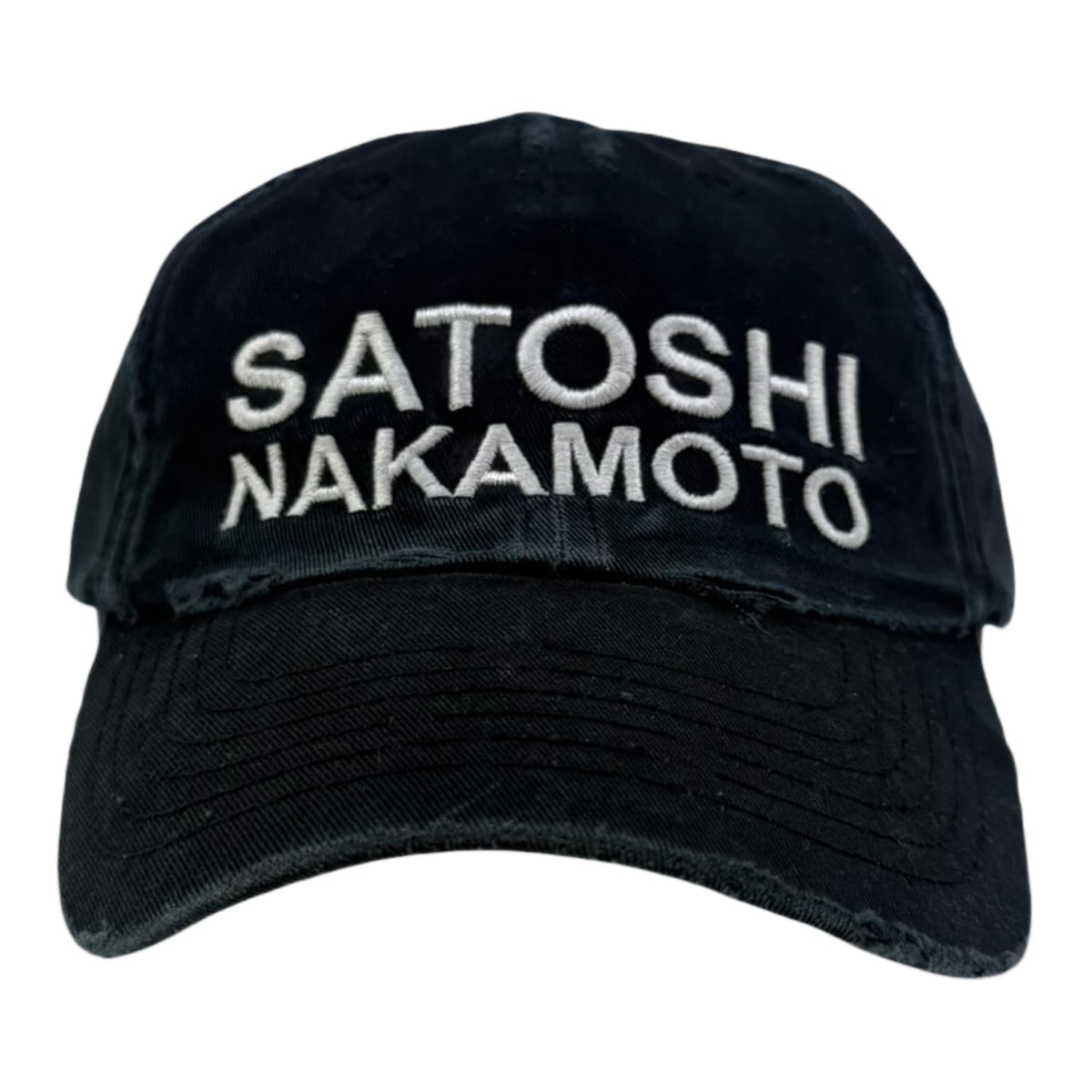 Satoshi Nakamoto Logo Dad Hat