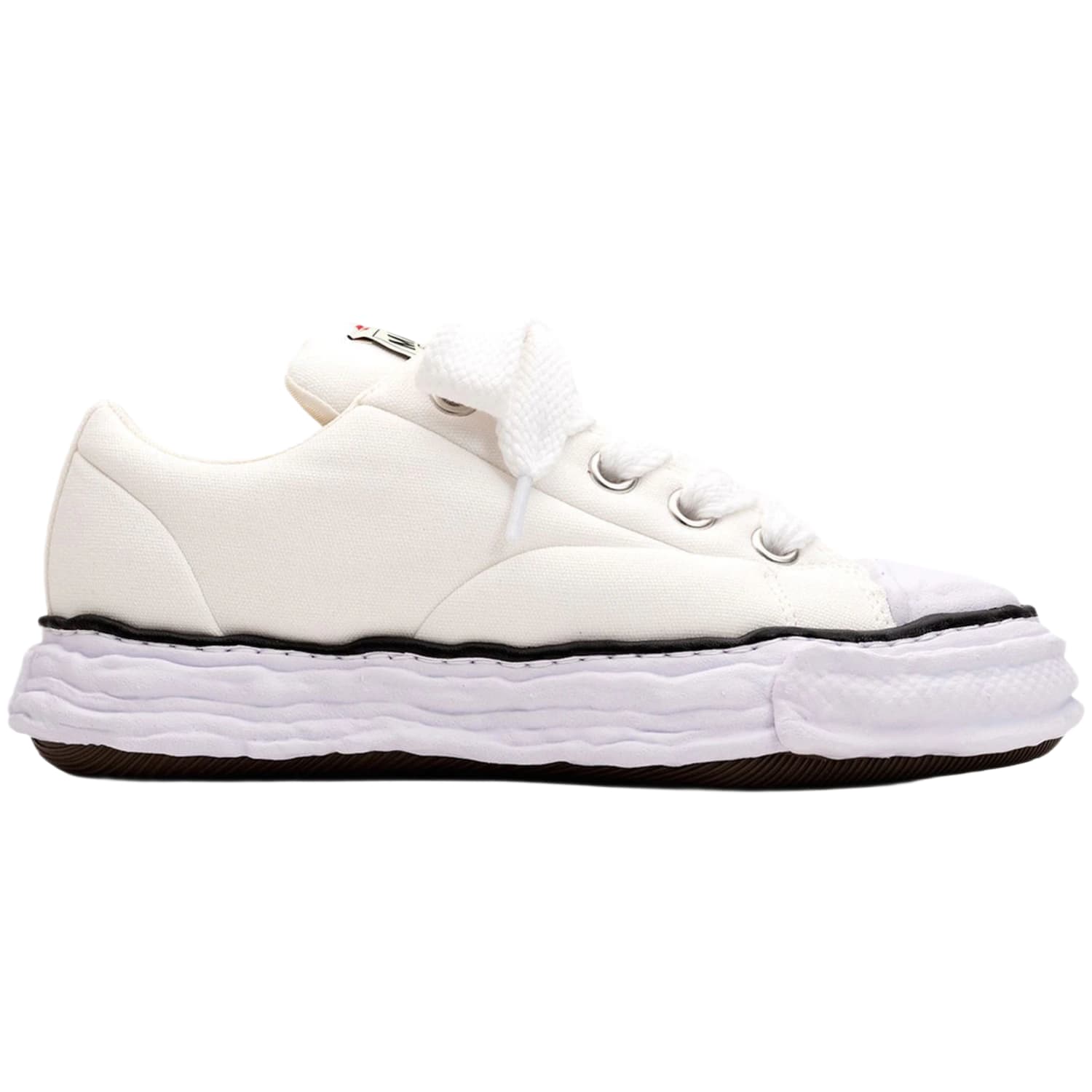 Maison Mihara Yasuhiro Peterson 23 OG Sole Padded Canvas Low White