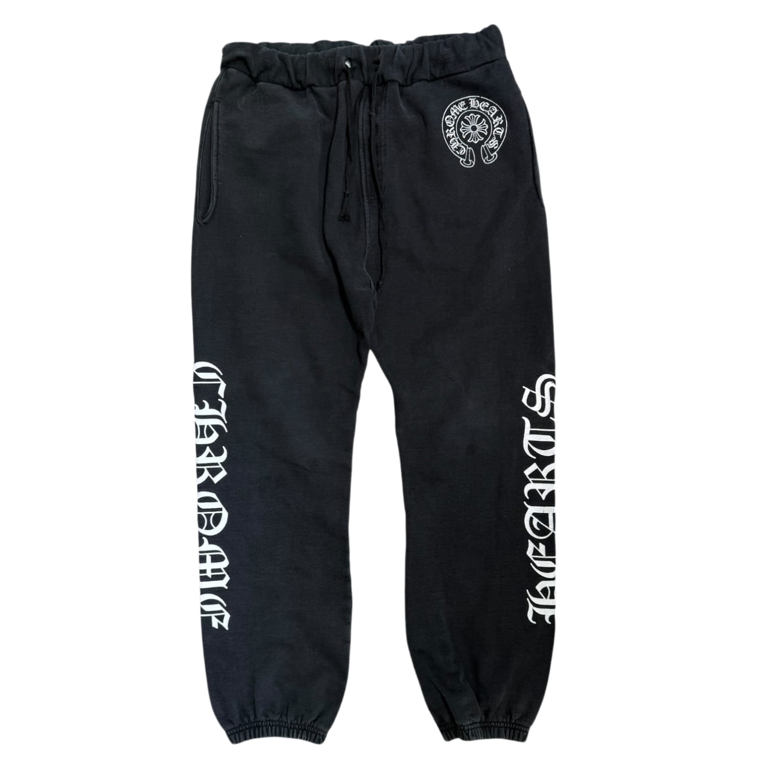 Chrome Hearts Horse Shoe Logo Sweatpants Black
