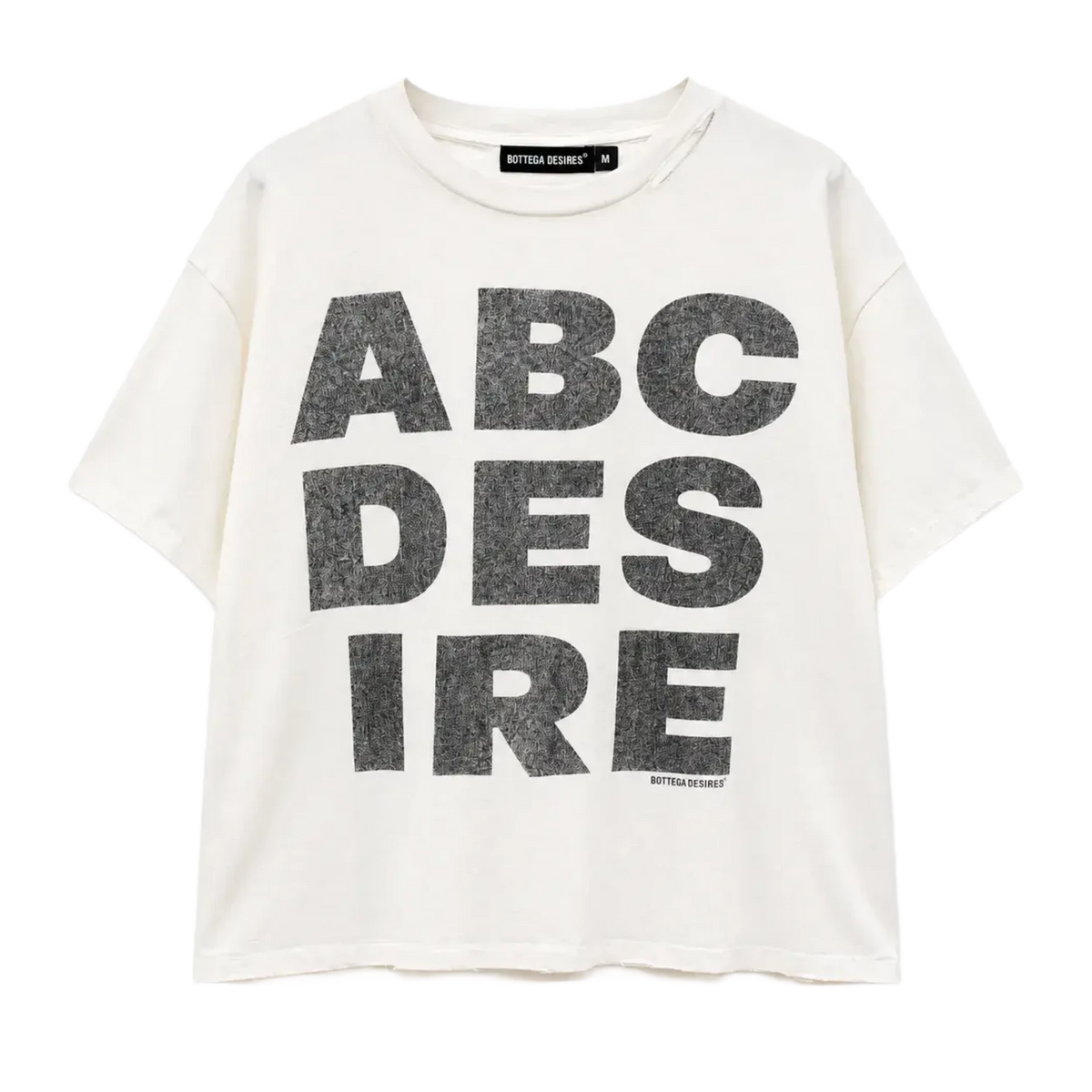 Bottega Desires ABC Desires T-Shirt White