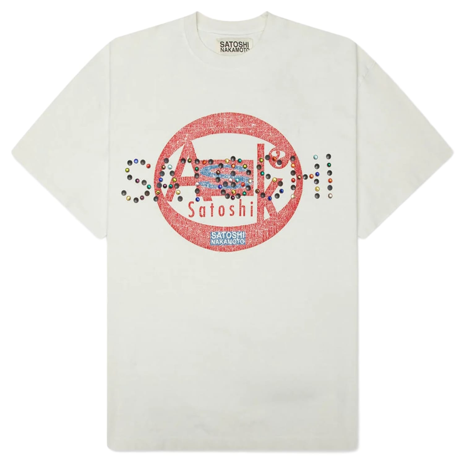 Satoshi Nakamoto Ask Satoshi T-Shirt White
