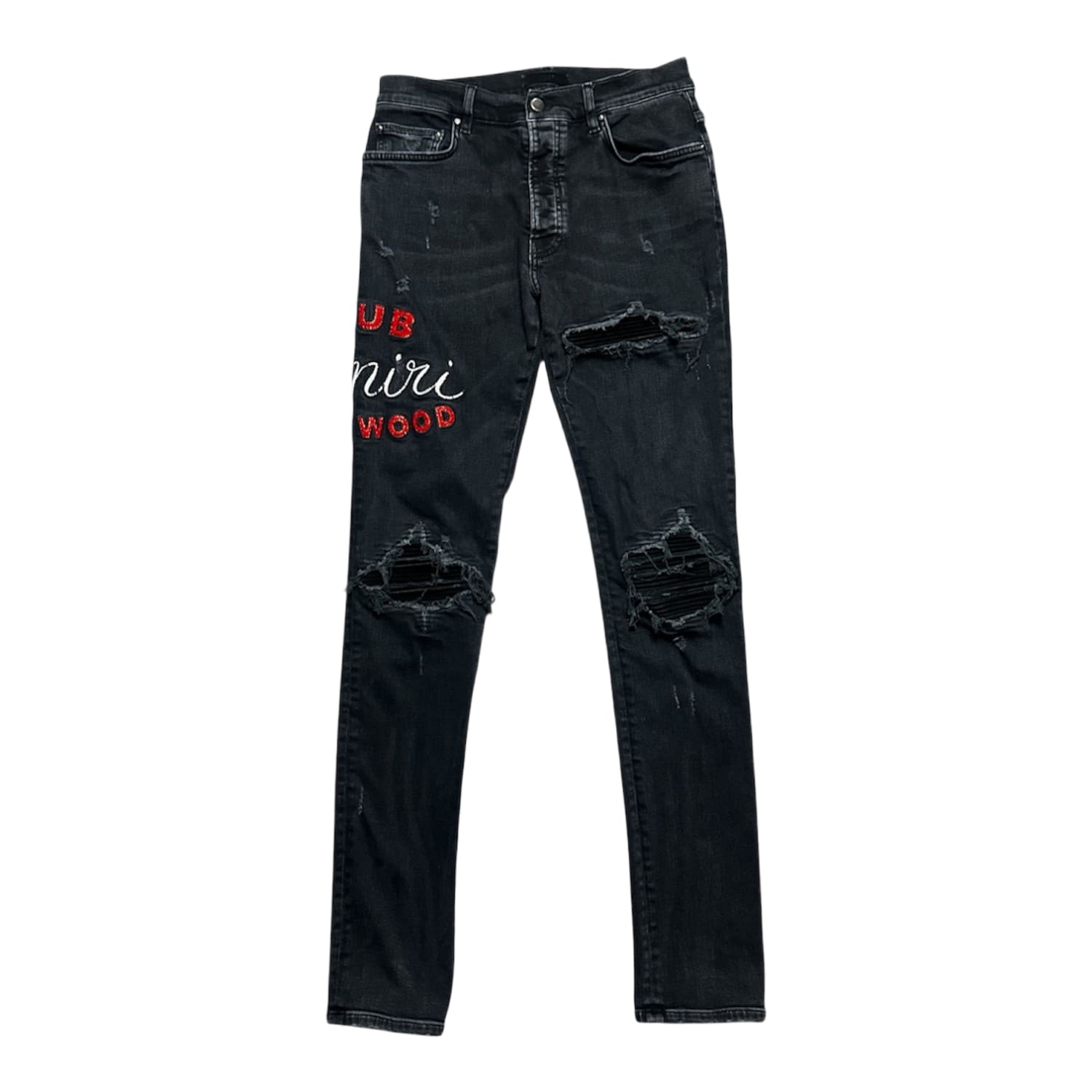 Amiri Club MX1 Denim Jeans Black