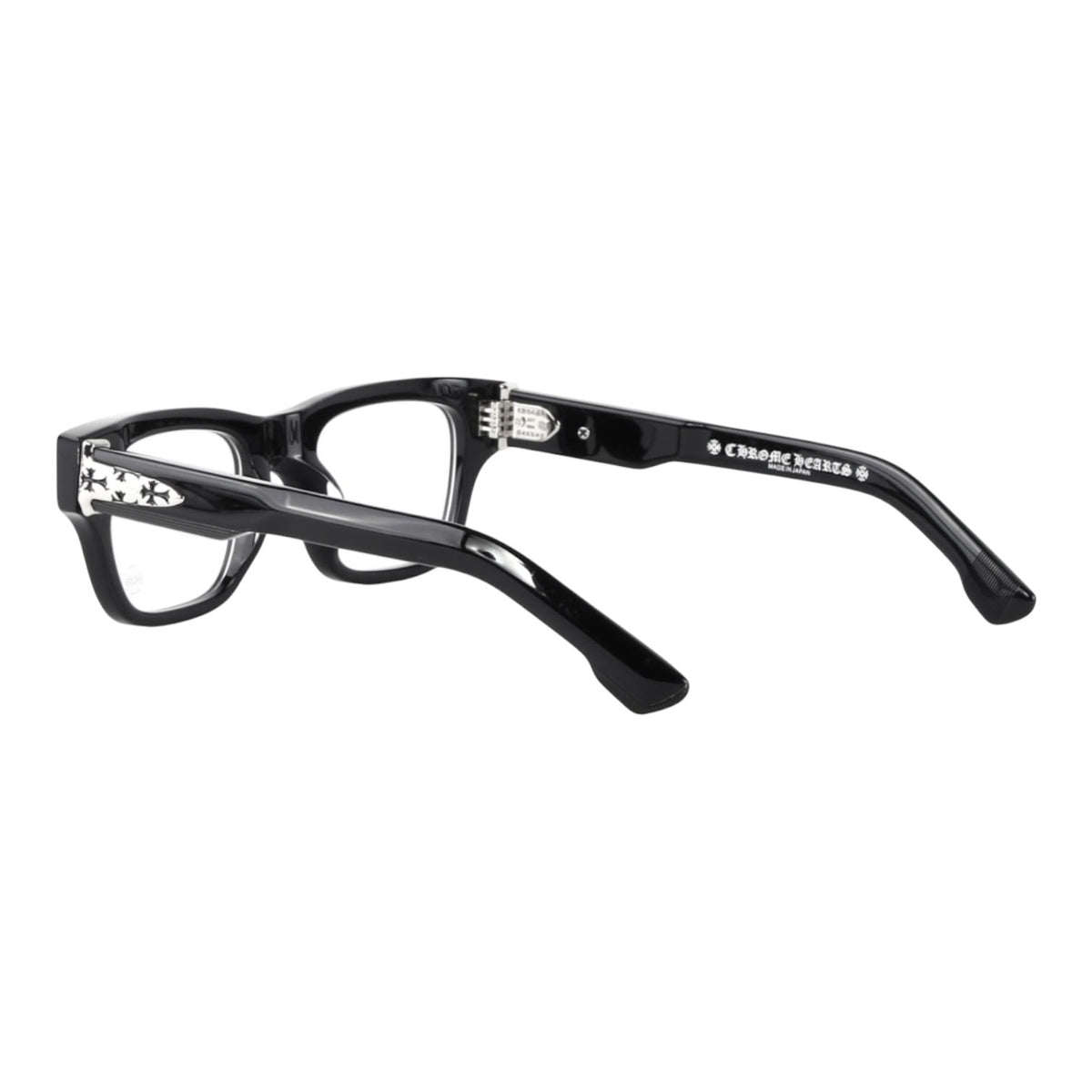 Chrome Hearts Crypdic Matte Black/Silver Glasses