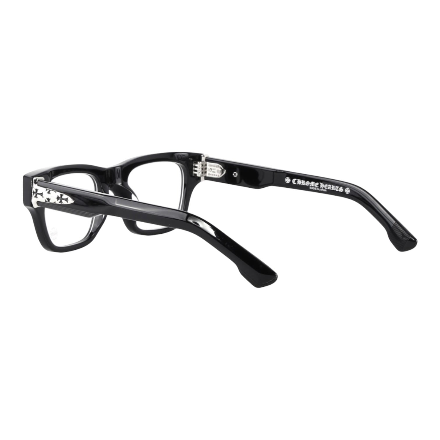 Chrome Hearts Crypdic Matte Black/Silver Glasses