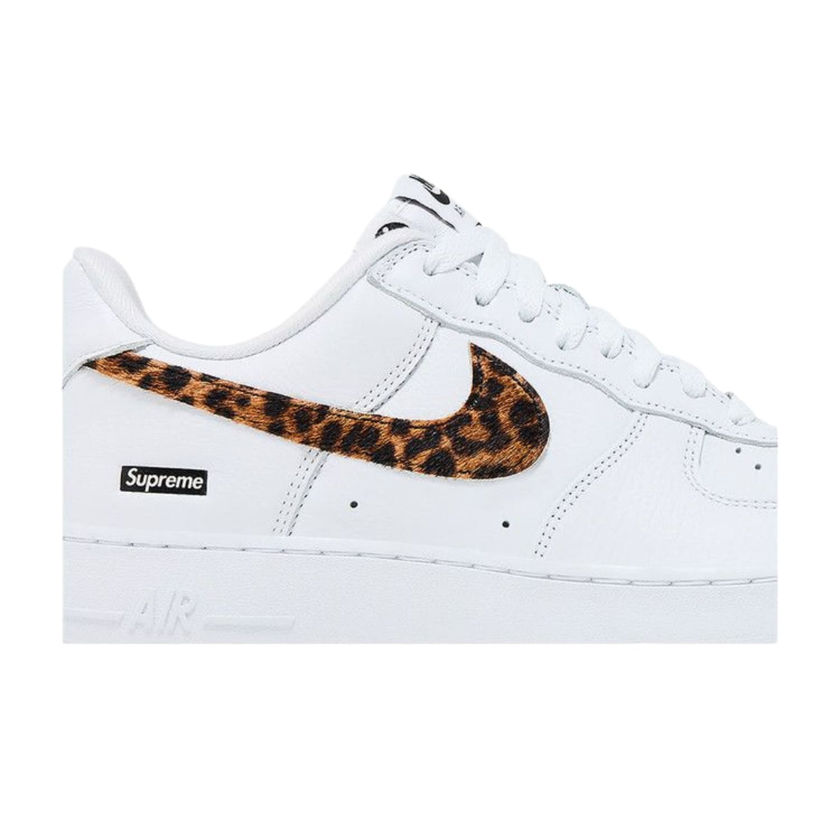 Supreme x GOODENOUGH x Nike Air Force 1 Low 'White Cheetah Print'