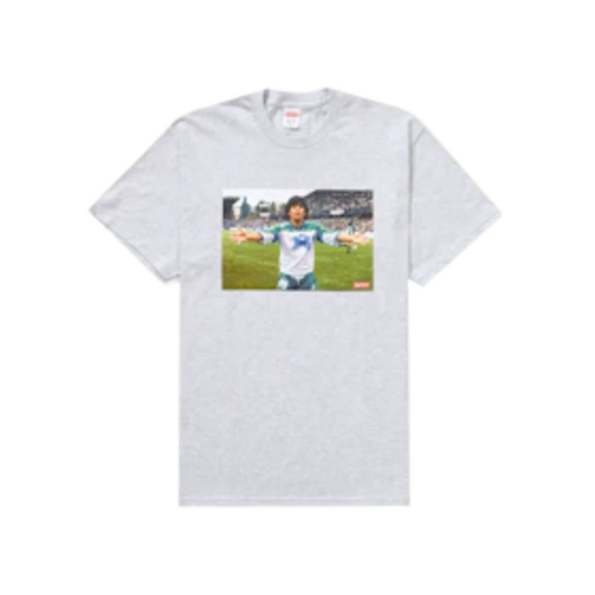 Supreme Maradona Tee Grey