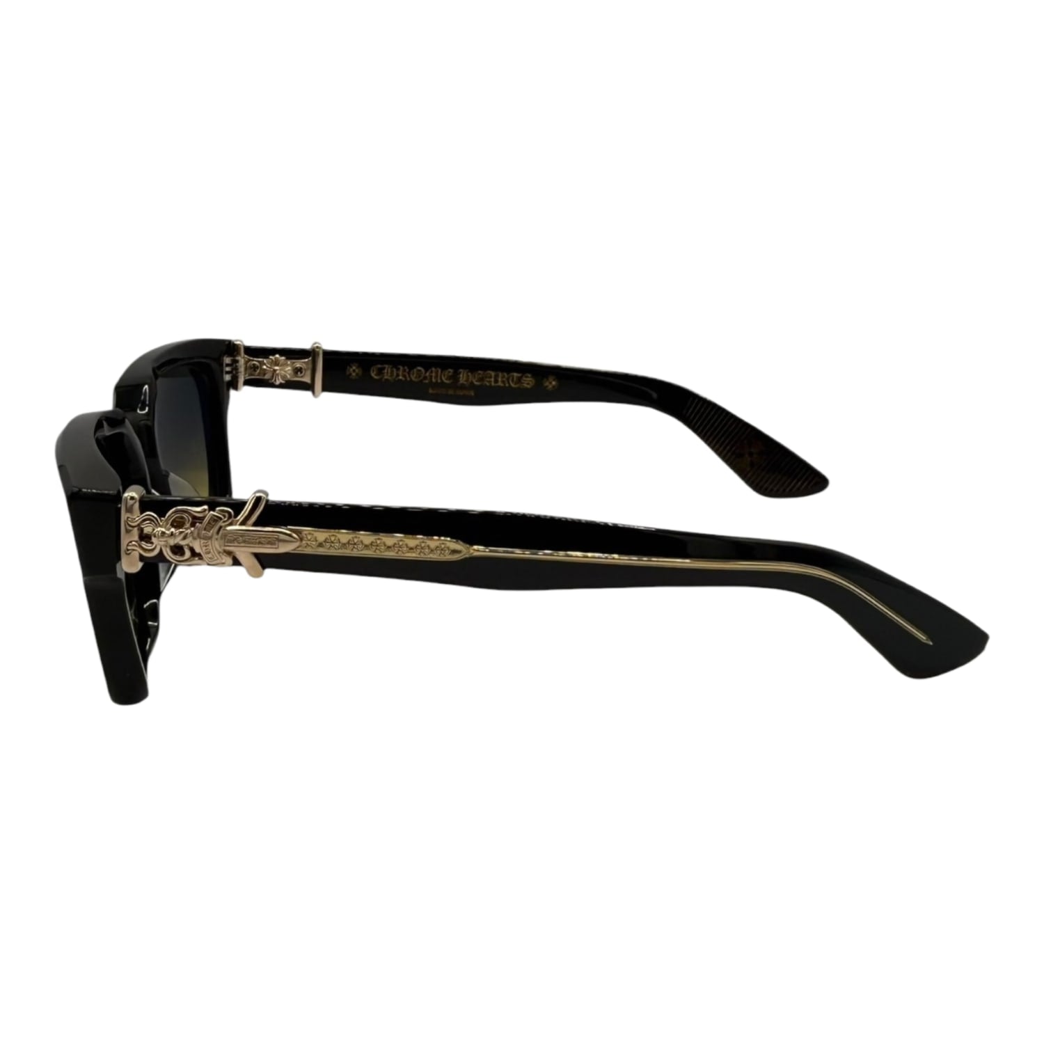 Chrome Hearts Vagillionare Black Sunglasses