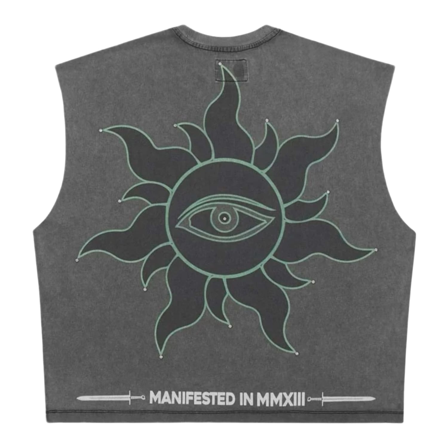 Godspeed Sunken Liberty Sleeveless T-Shirt Grey