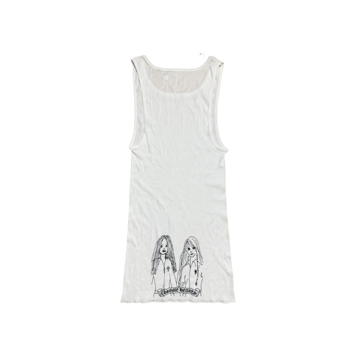Chrome Hearts x Mayumi Tank Top White