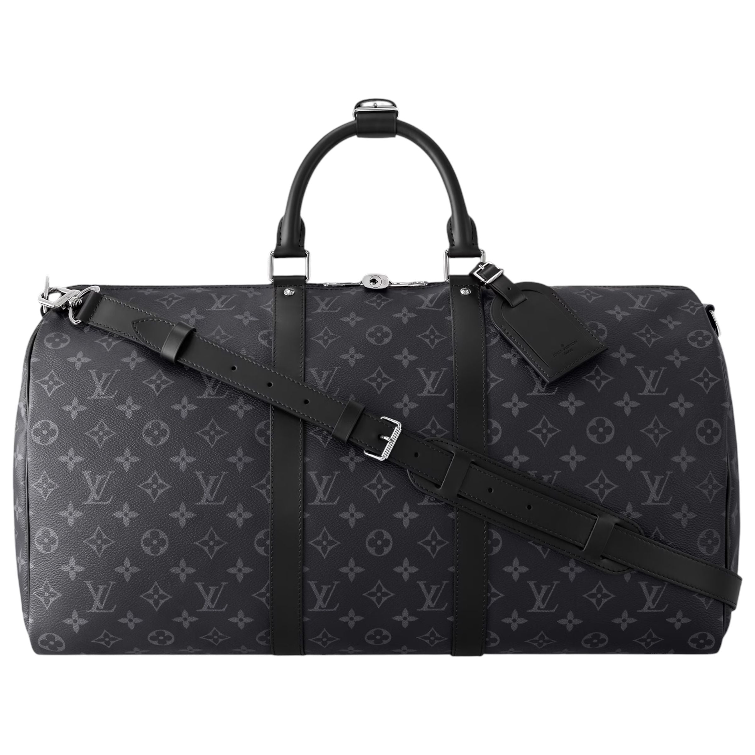 Louis Vuitton Monogram Eclipse Keepall Bandoulière 55