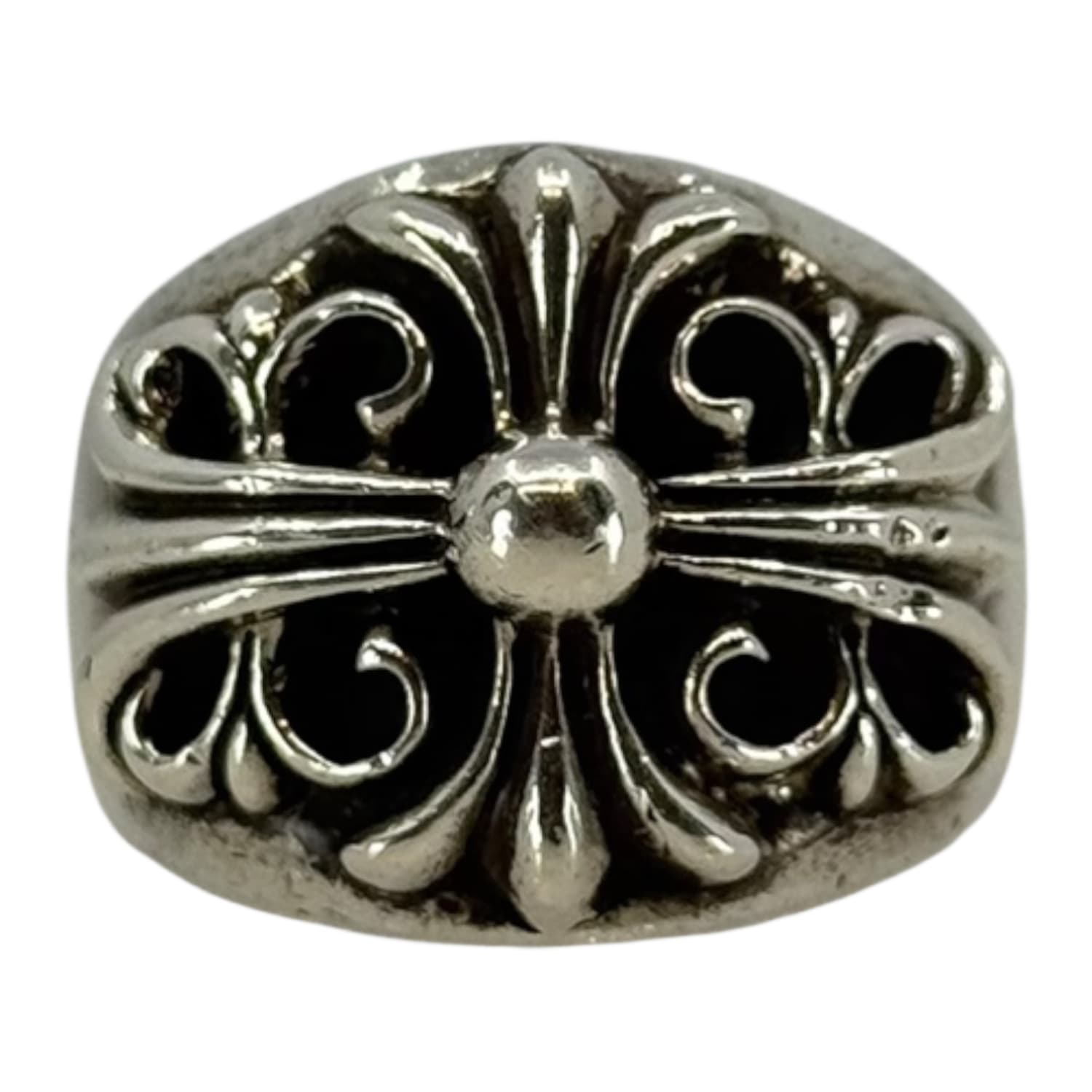 Chrome Hearts Silver Keeper Ring - US Size 12