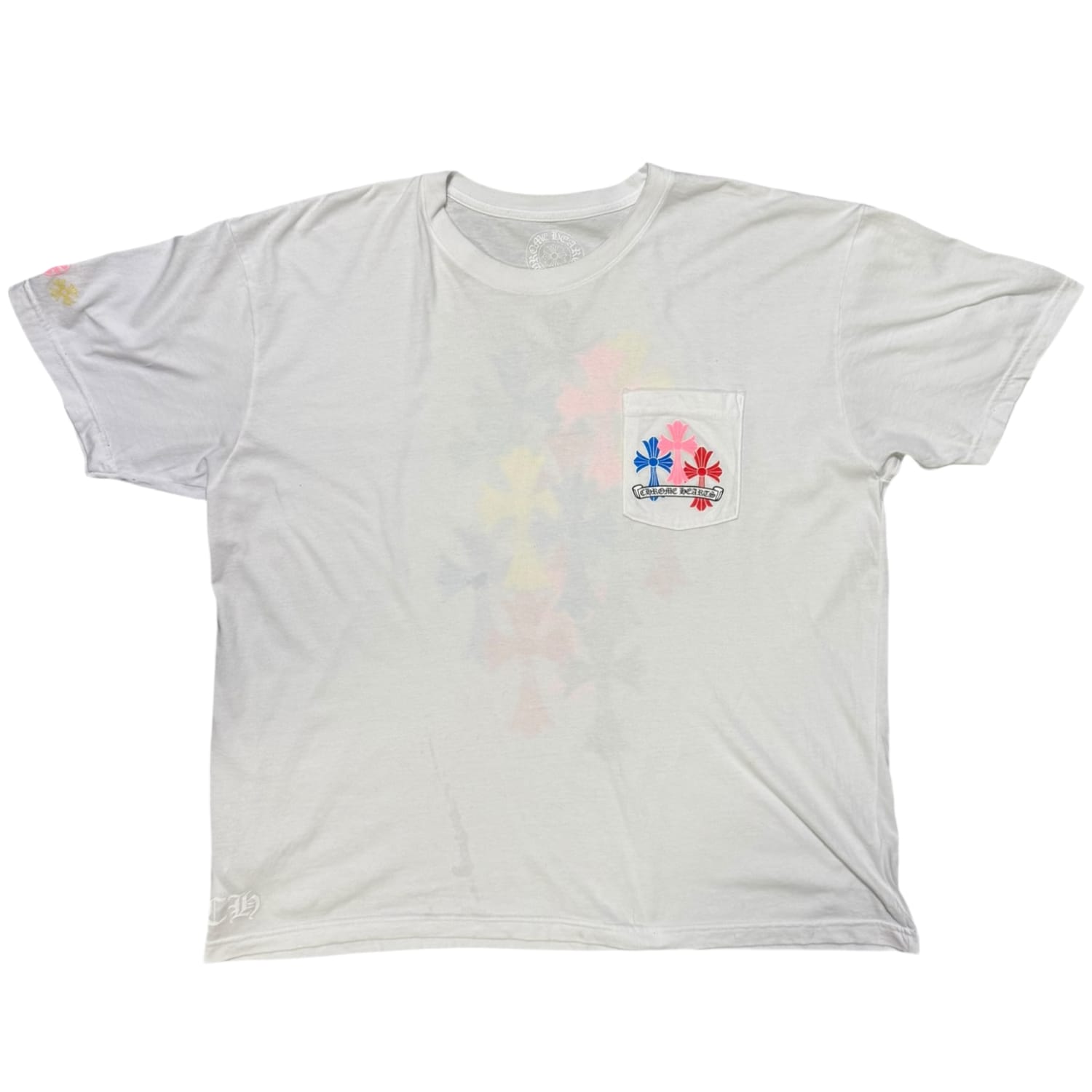 Chrome Hearts Multicolor Cross T-Shirt