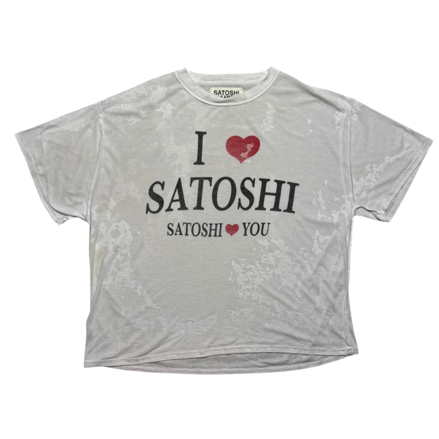 Satoshi Nakamoto I Love Satoshi T-Shirt
