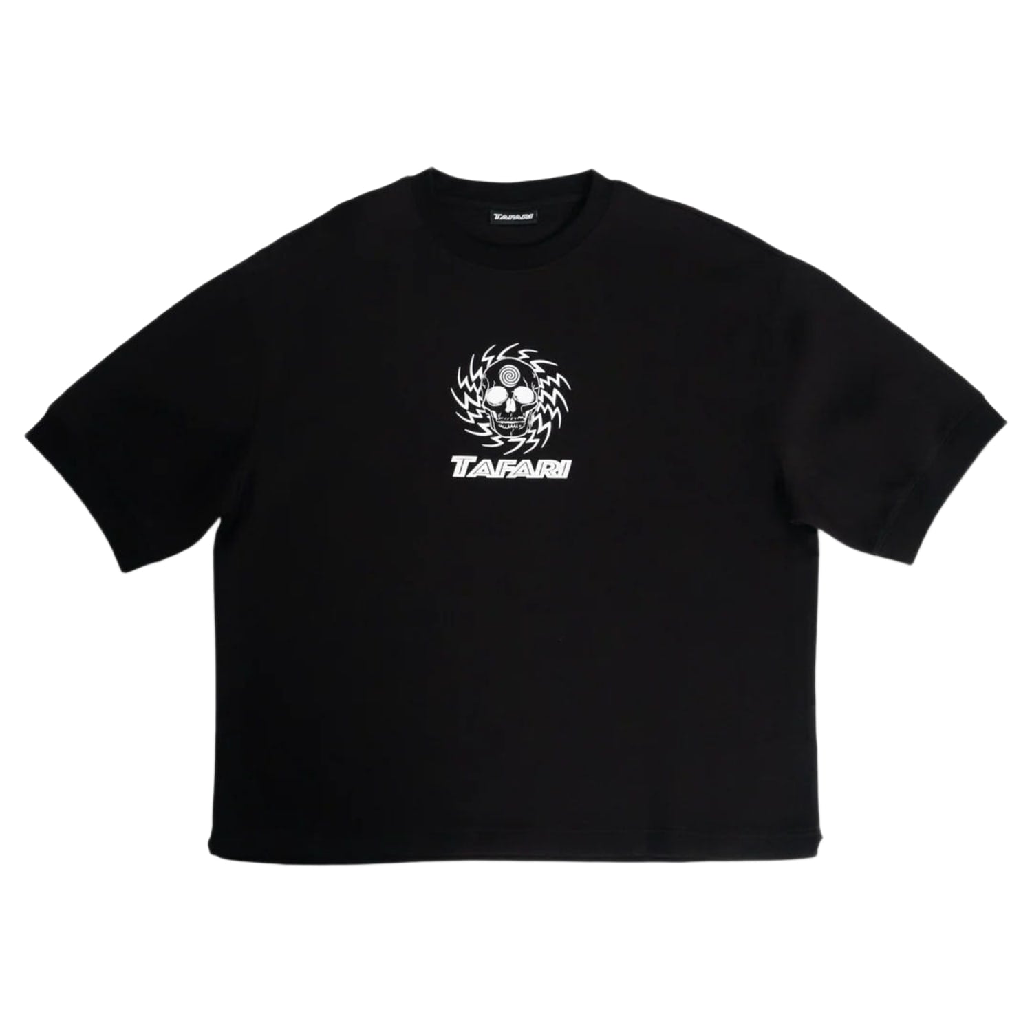 Tafari Skull T-Shirt Black