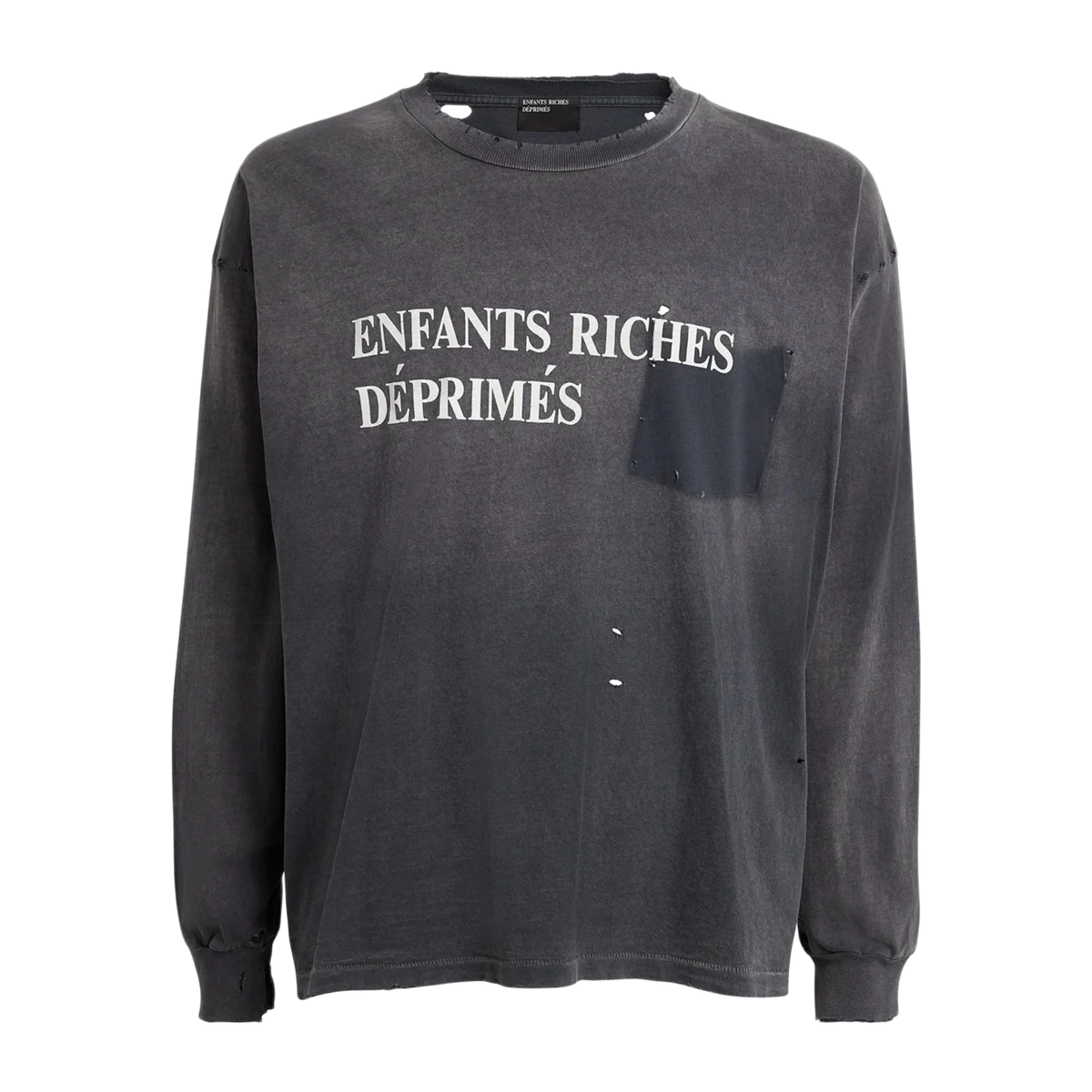 Enfants Riches Déprimés Classic Logo Long-Sleeve T-Shirt washed Black