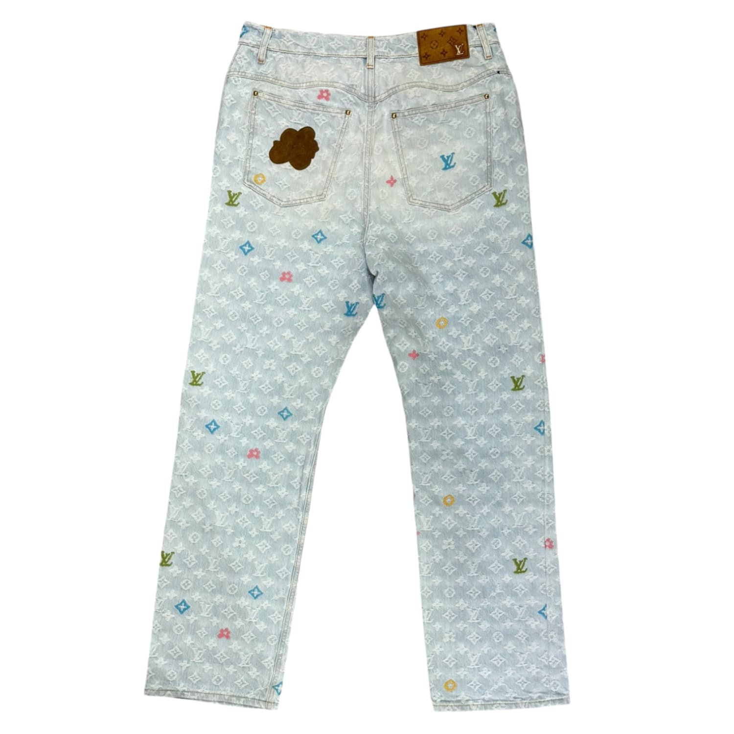 Louis Vuitton by Tyler, the Creator Monogram Denim Pants Washed Indigo