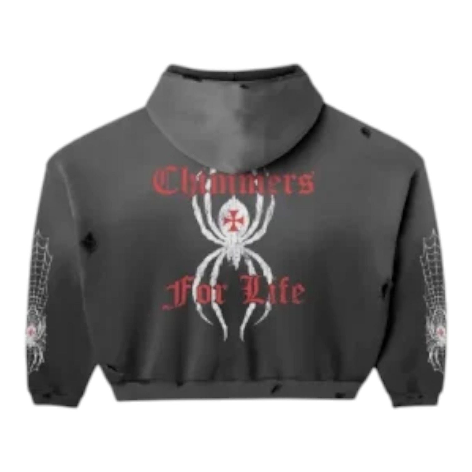 Happy Memories Don't Die HMDD Black Widow Zip Up