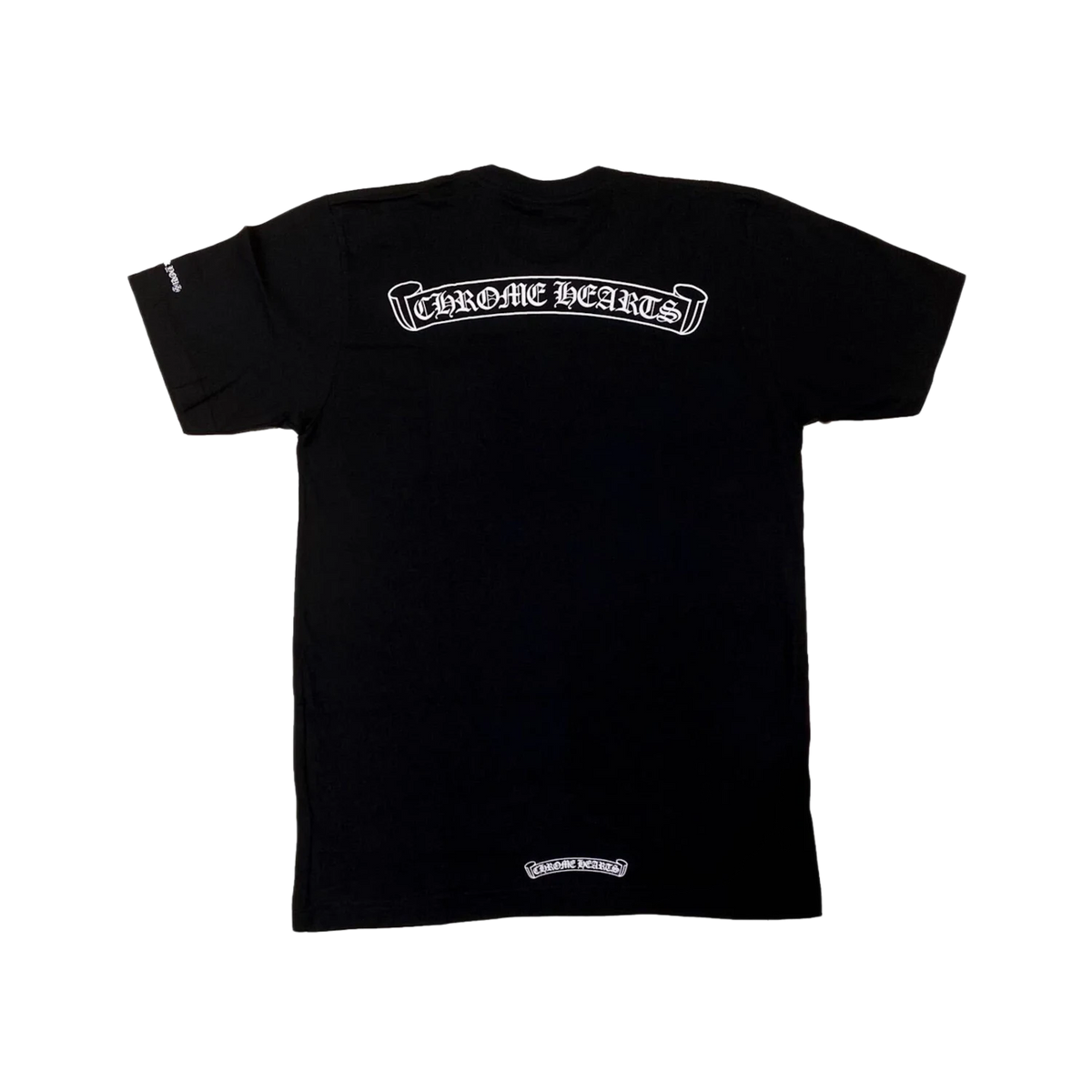 Chrome Hearts Scroll Logo T-Shirt Black