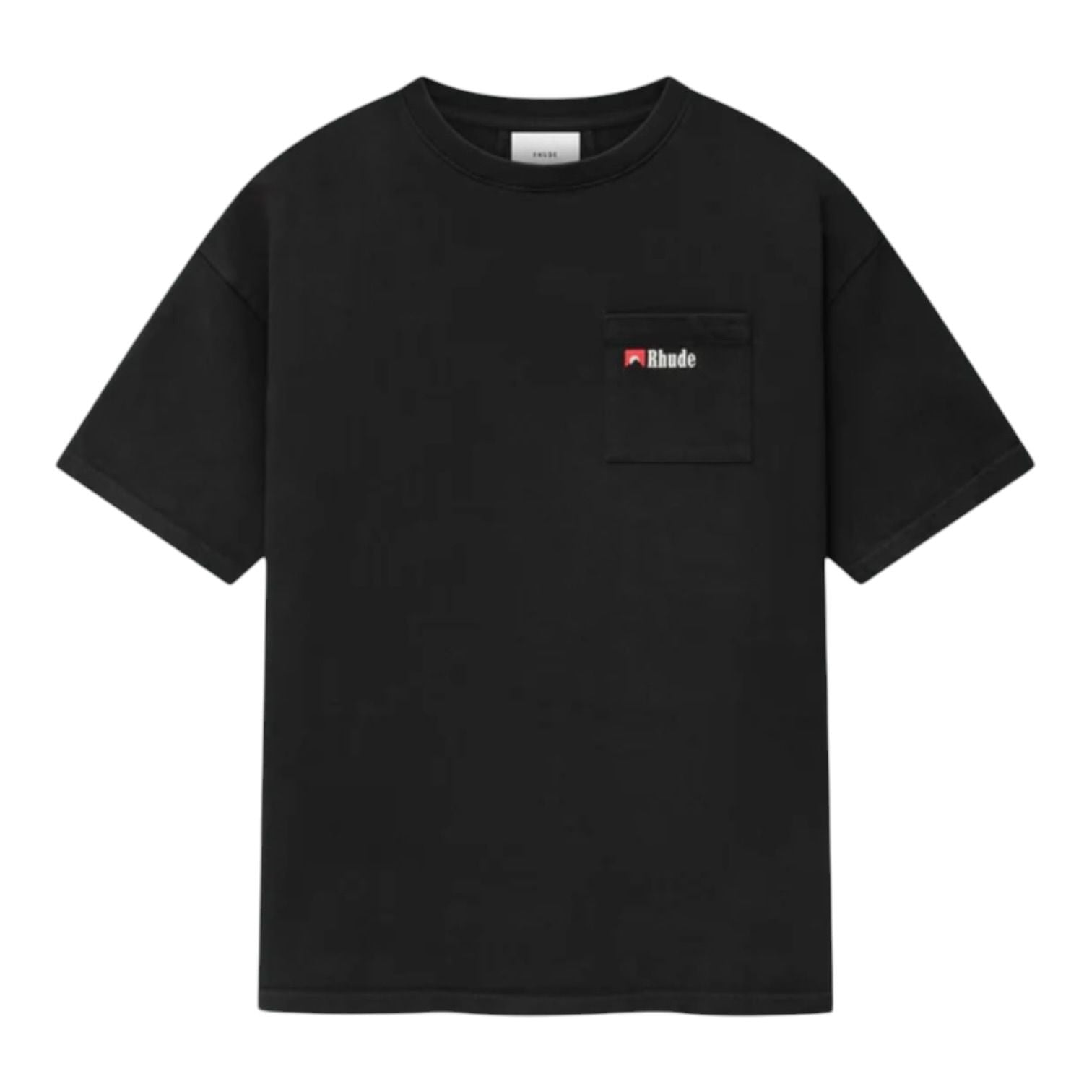 Rhude Moonlight Pocket T-Shirt Black Red